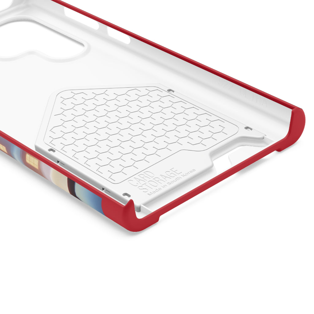 Choclate Lab Holiday Phone Case with Card Holder