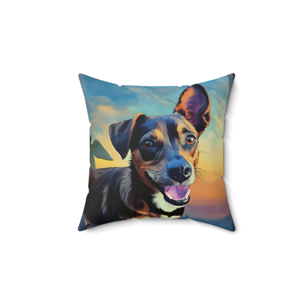 Chiwini Polyester Square Pillow
