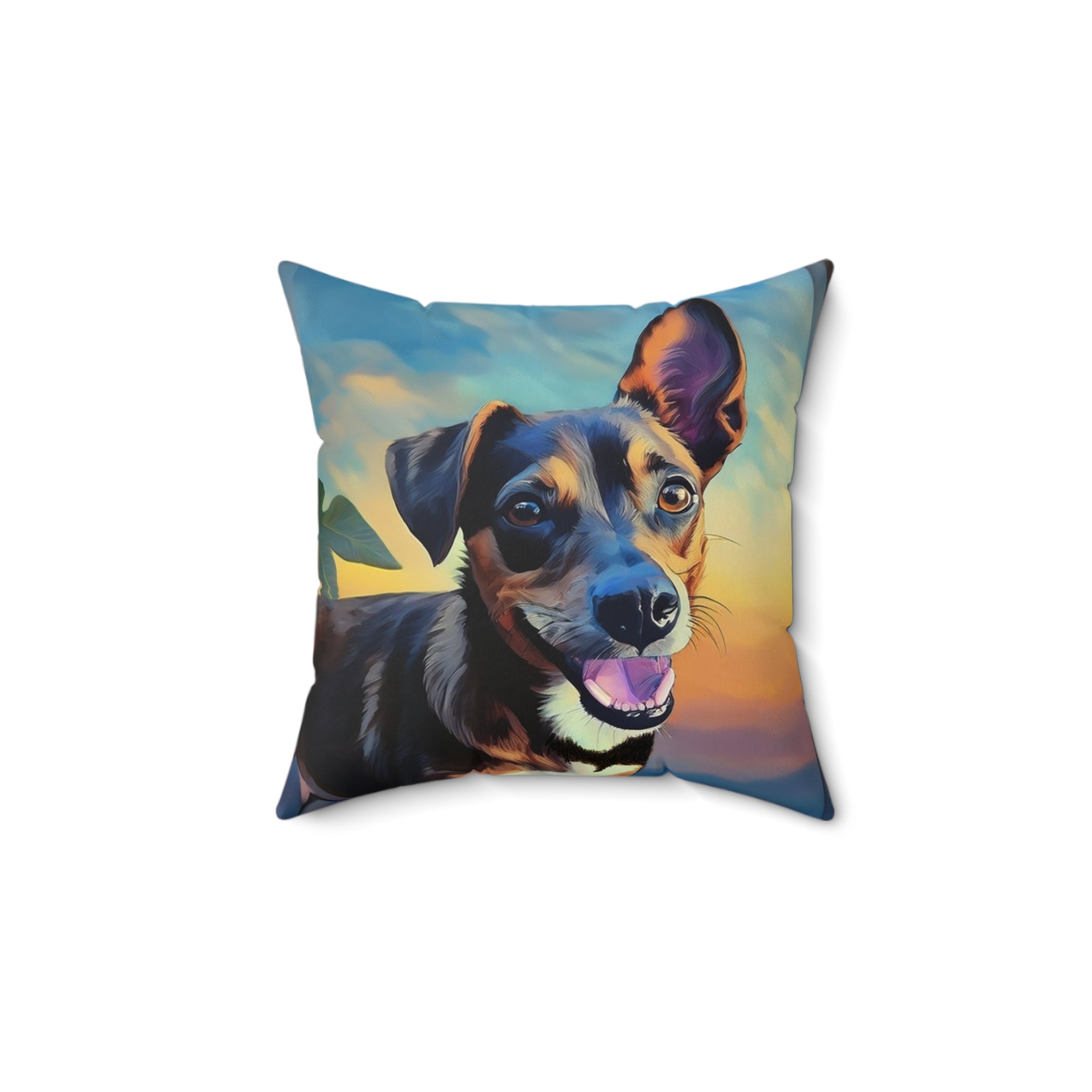 Chiwini Polyester Square Pillow