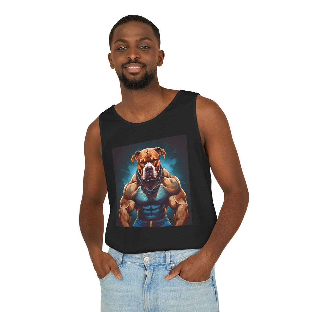 Pitbull Body Builder Unisex Tank Top