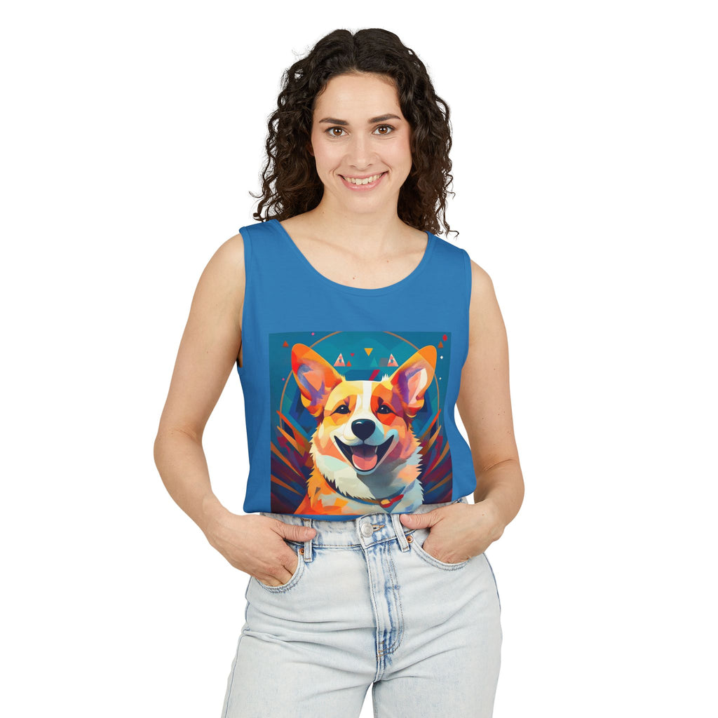 Corgi Tank Top