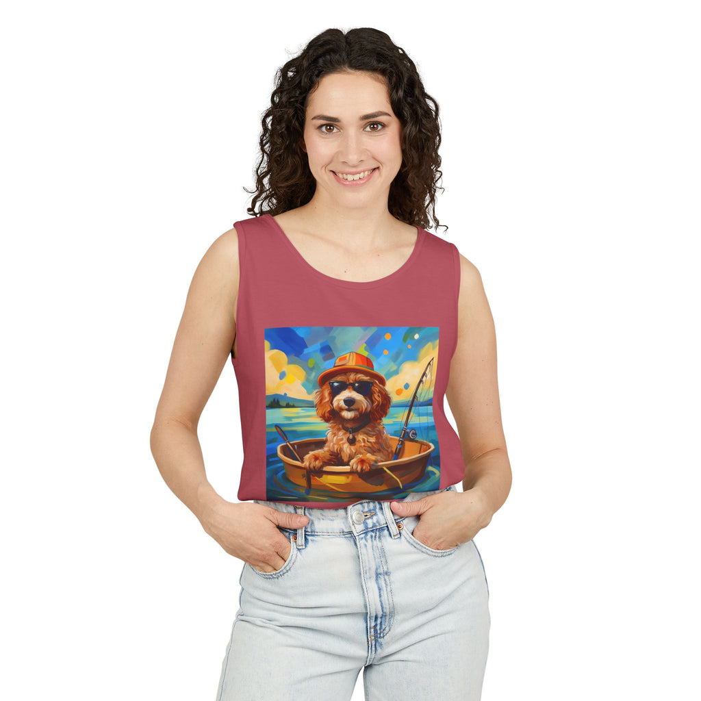 Doodle Fishing Tank Top