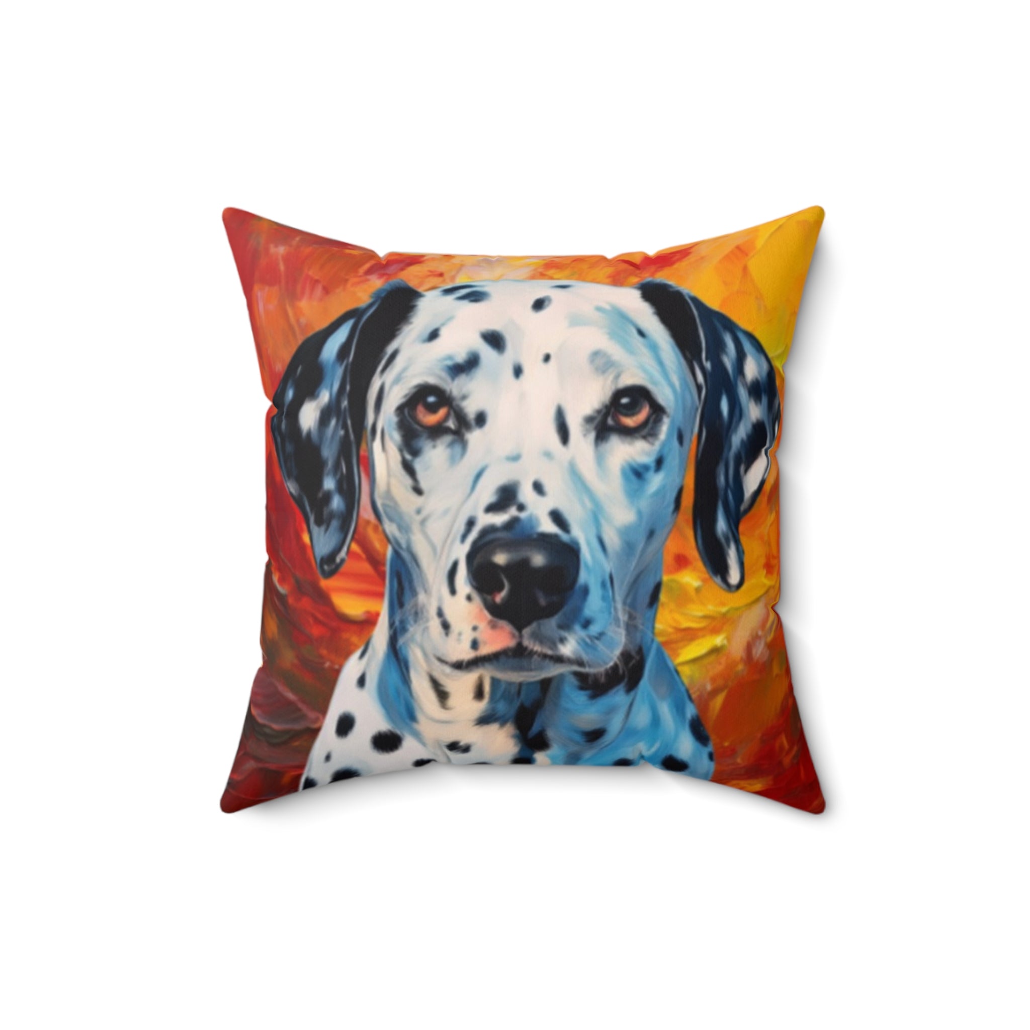Dalmation Polyester Square Pillow