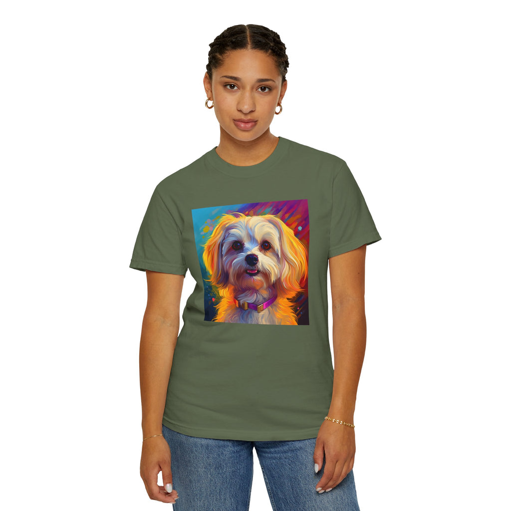 Havanese Unisex Garment-Dyed T-shirt