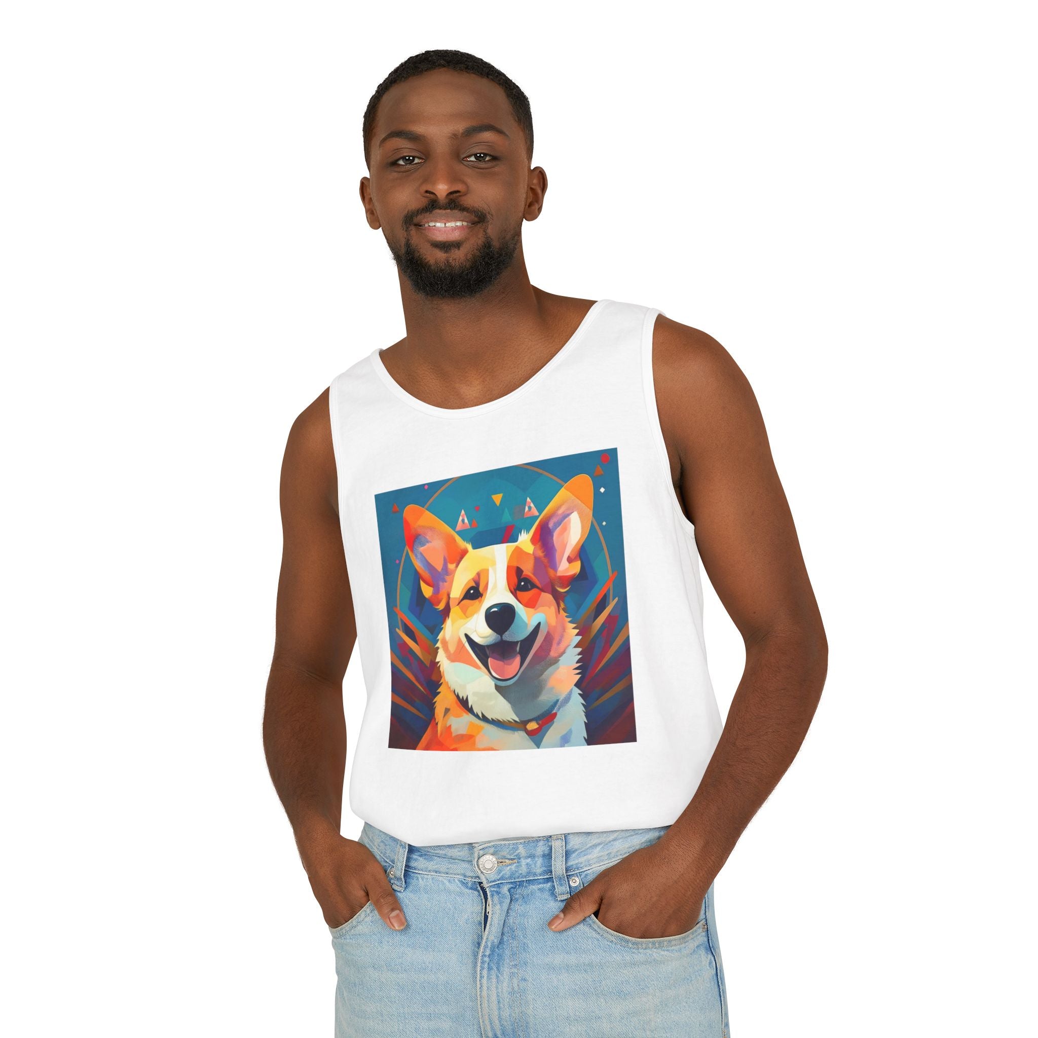 Corgi Tank Top