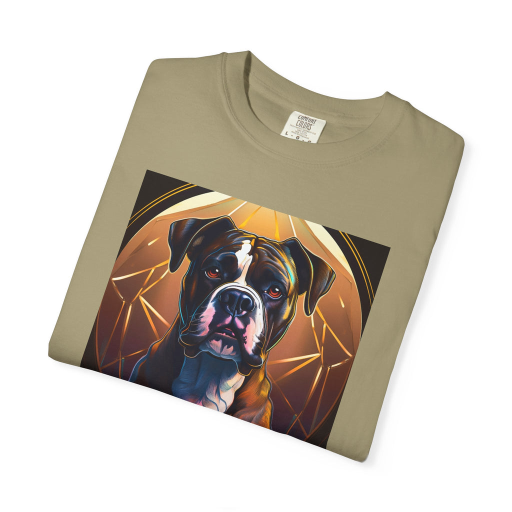 Brindle Gold Boxer Unisex Garment-Dyed T-shirt