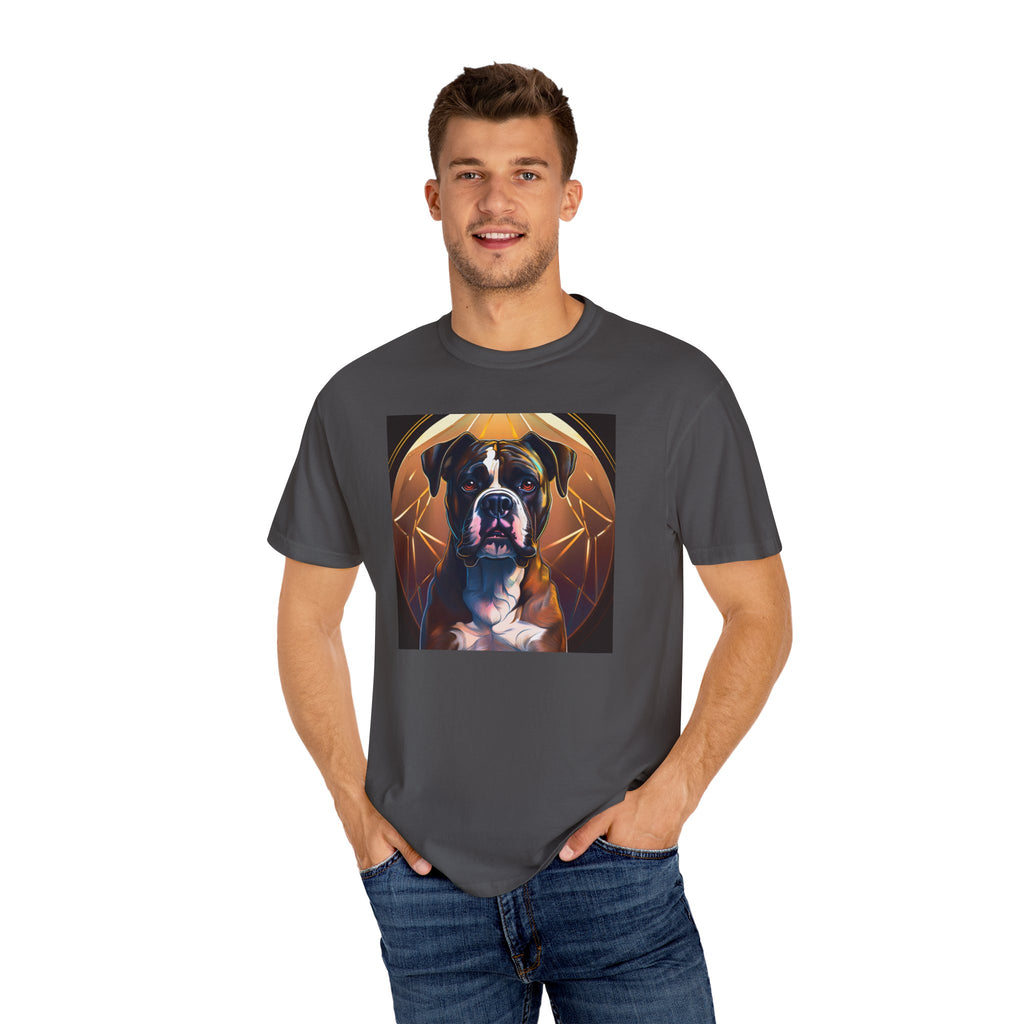 Brindle Gold Boxer Unisex Garment-Dyed T-shirt