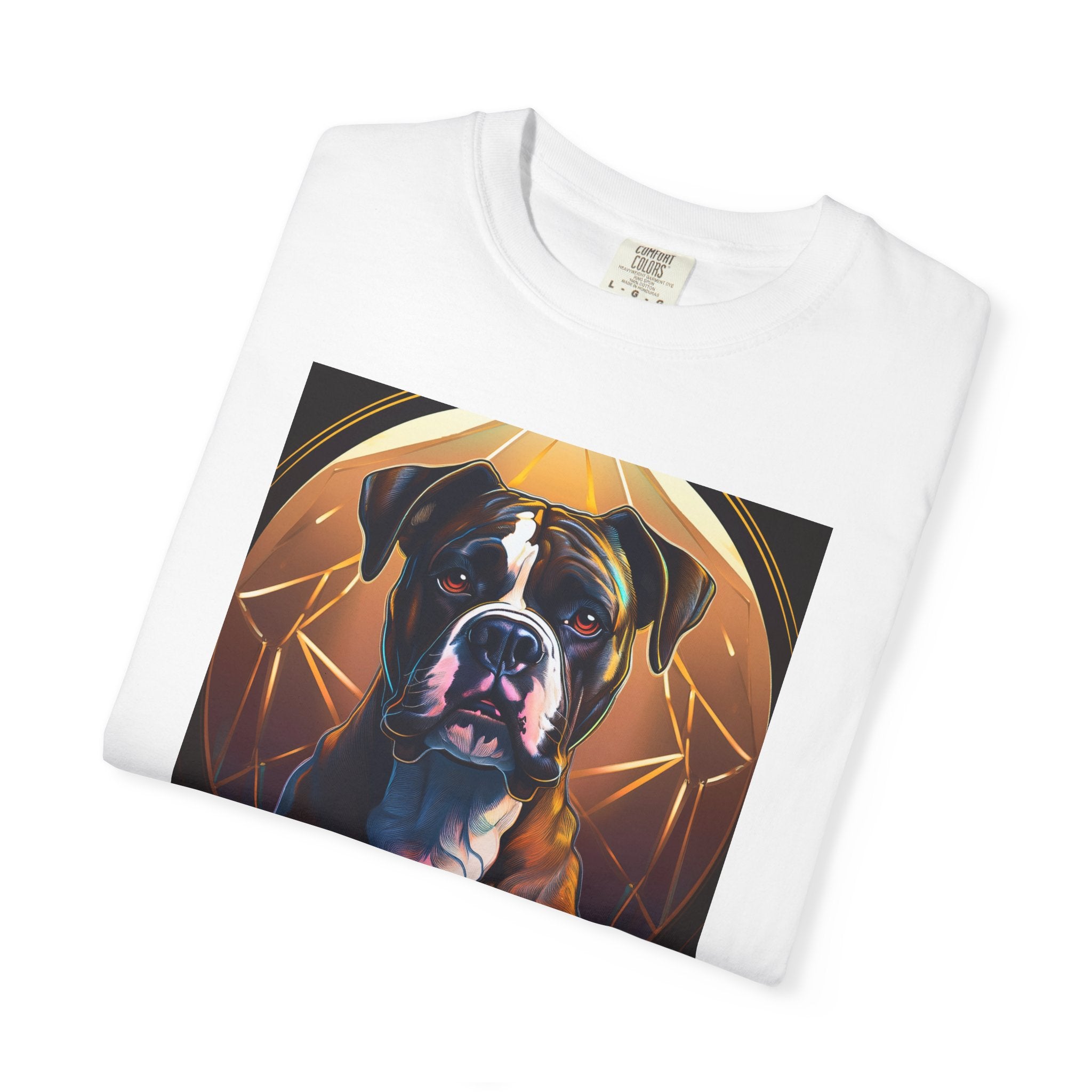 Brindle Gold Boxer Unisex Garment-Dyed T-shirt