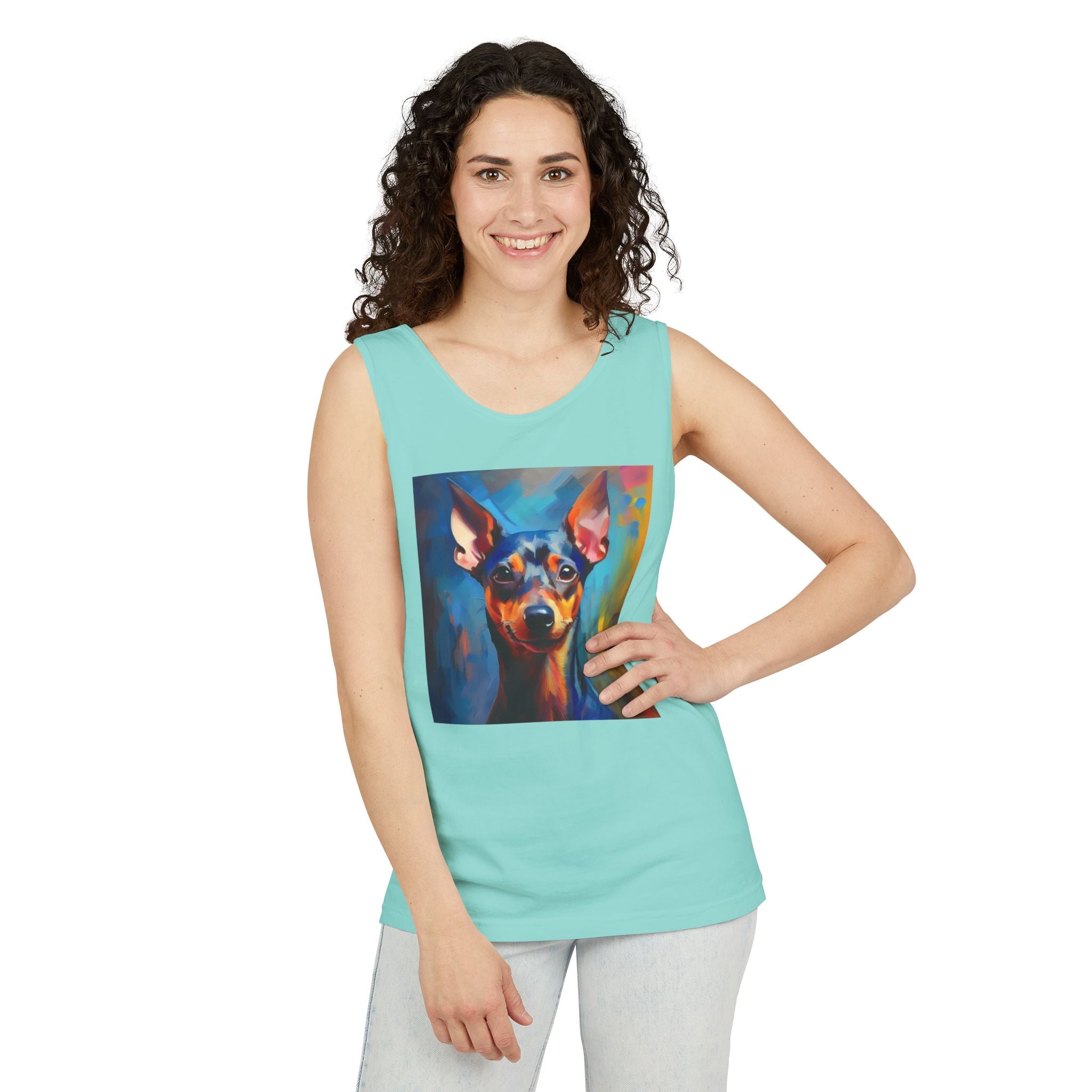 Miniature Pinscher Unisex Tank Top