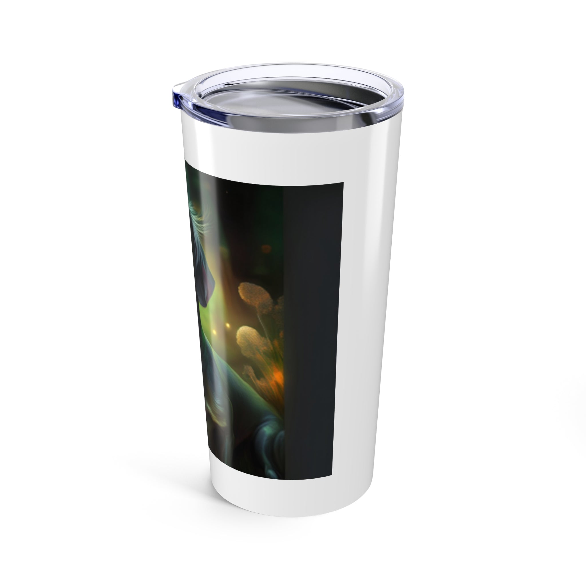 Dachshund Silver/Grey Tumbler 20oz