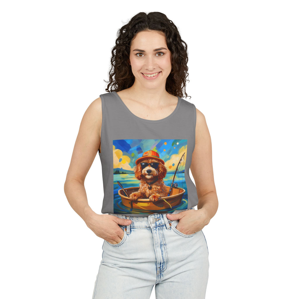 Doodle Fishing Tank Top