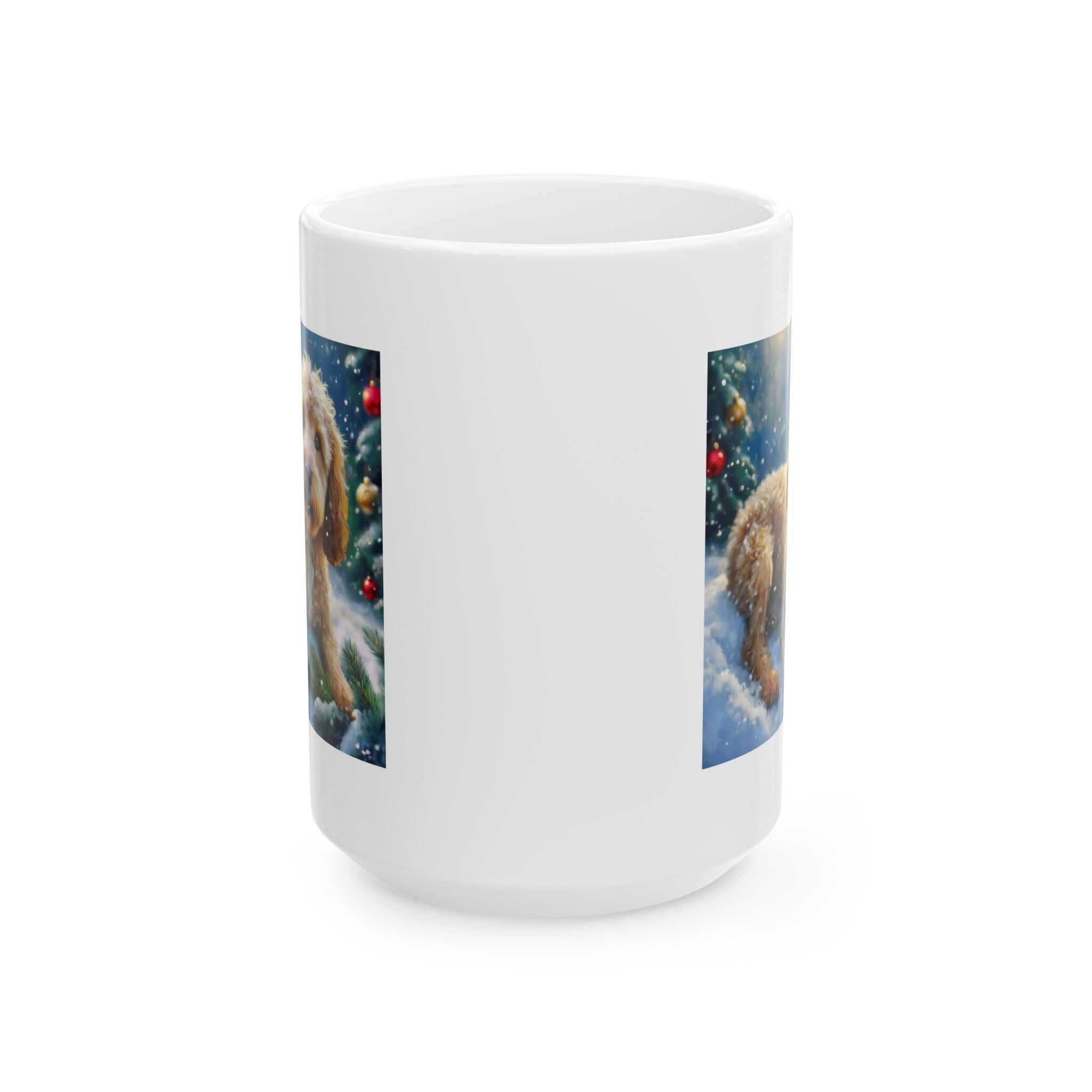 Doodle Holiday Ceramic Mug, (11oz, 15oz)