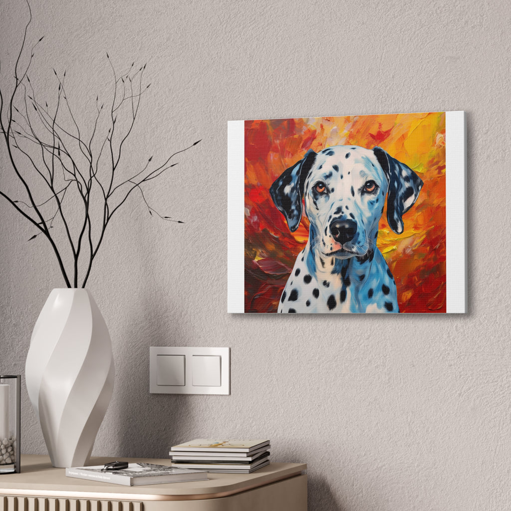 Dalmation Canvas Stretched, 0.75"