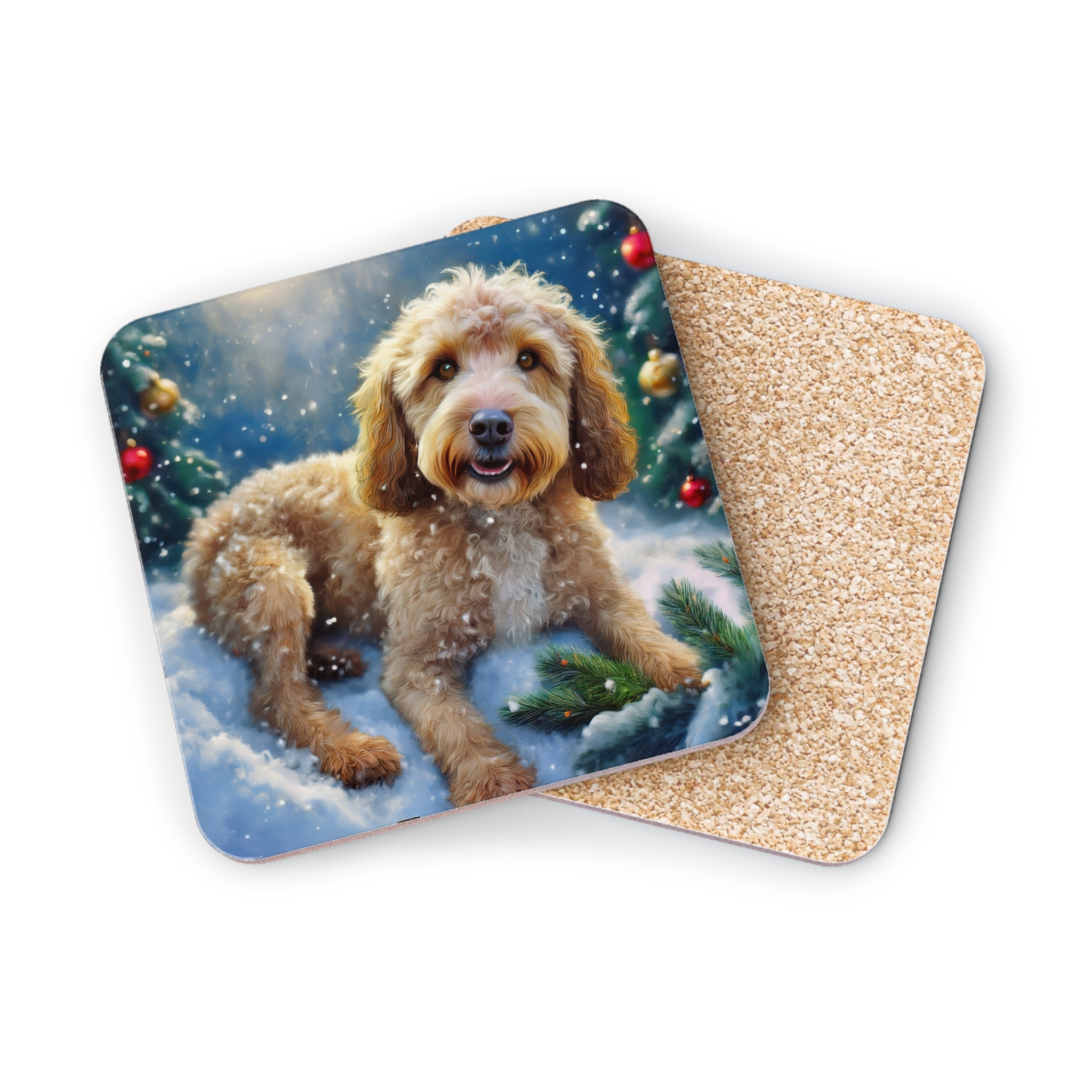 Doodle Holiday Coasters