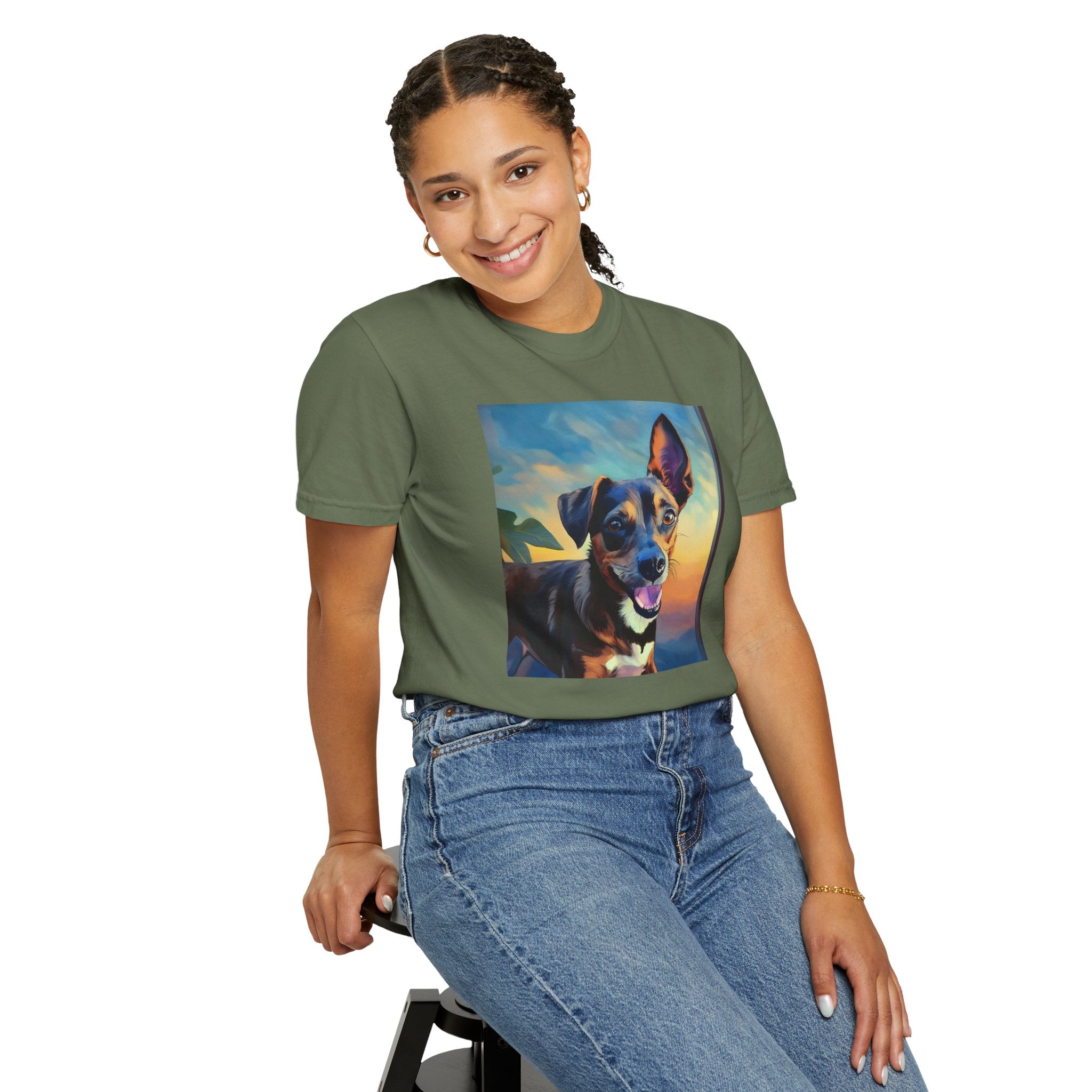 Chiwini Unisex Garment-Dyed T-shirt