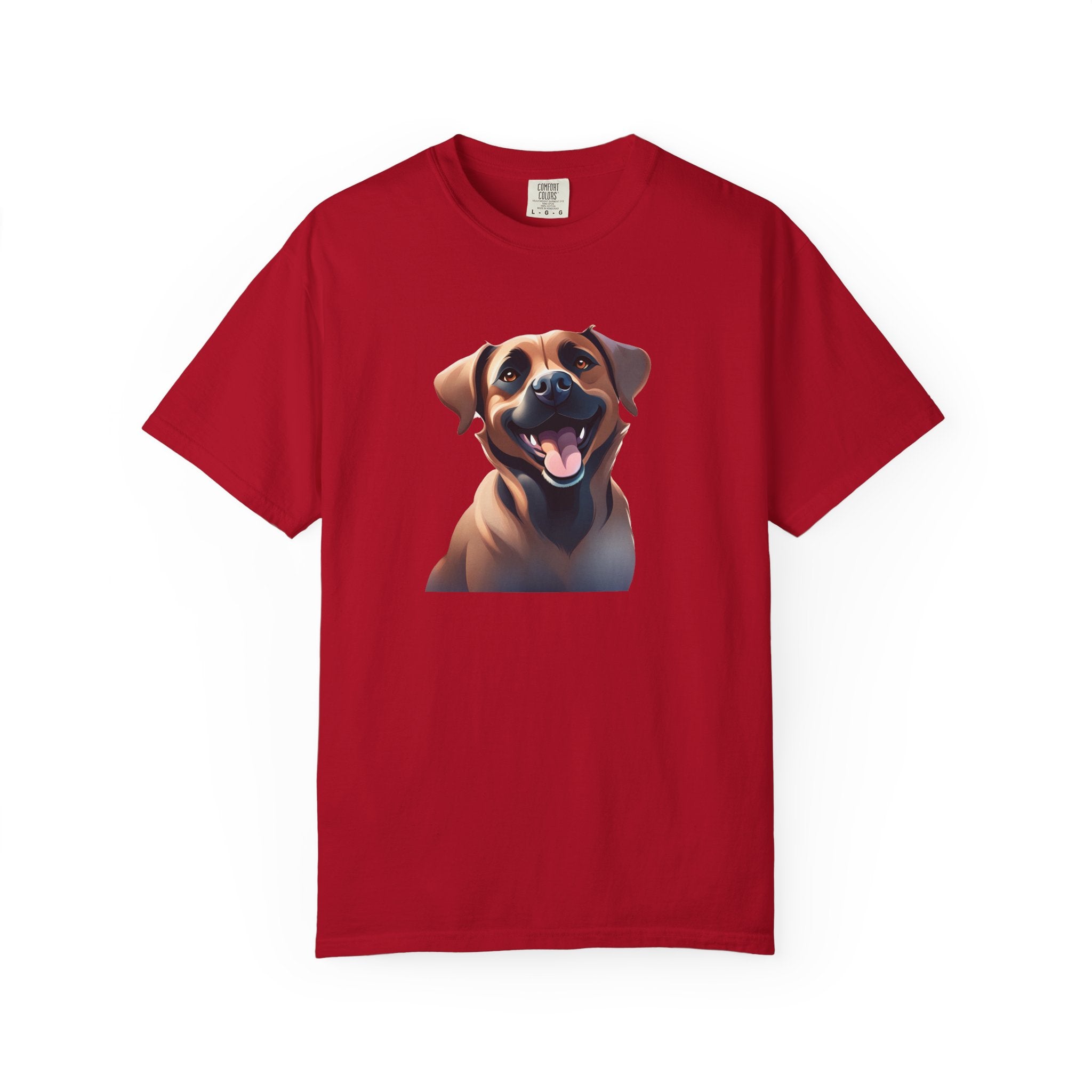 Black Mouth Cur Garment-Dyed T-shirt