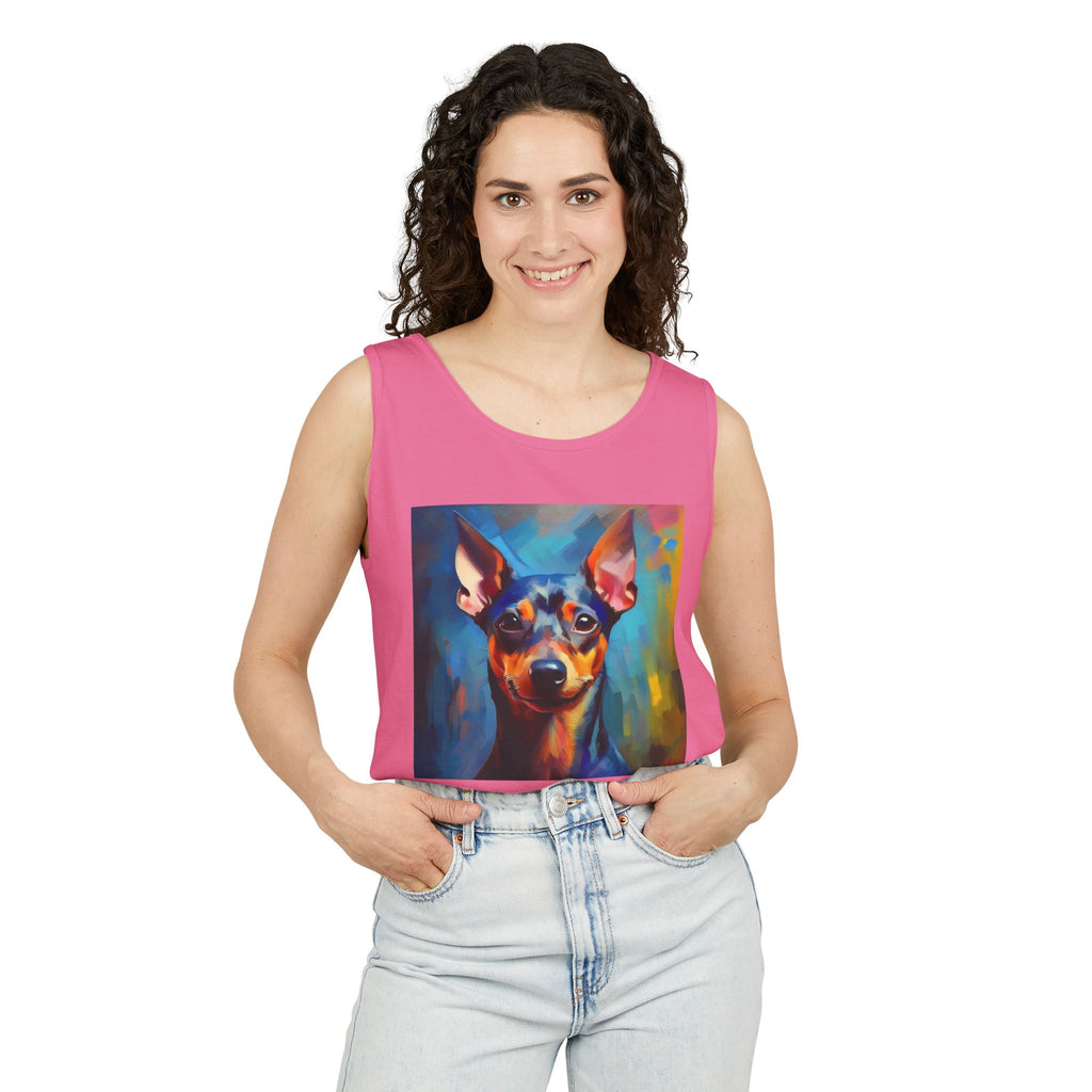 Miniature Pinscher Unisex Tank Top