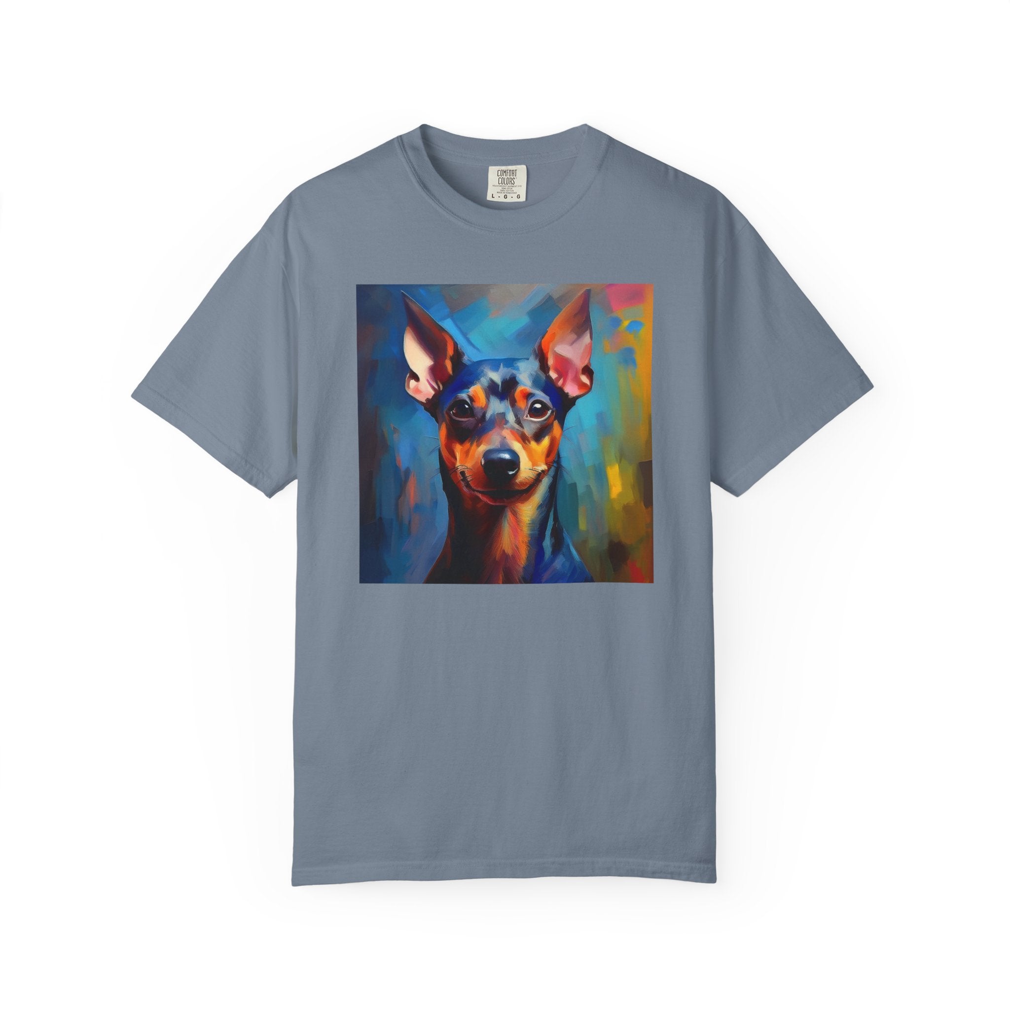 Miniature Pinscher Unisex Garment-Dyed T-shirt