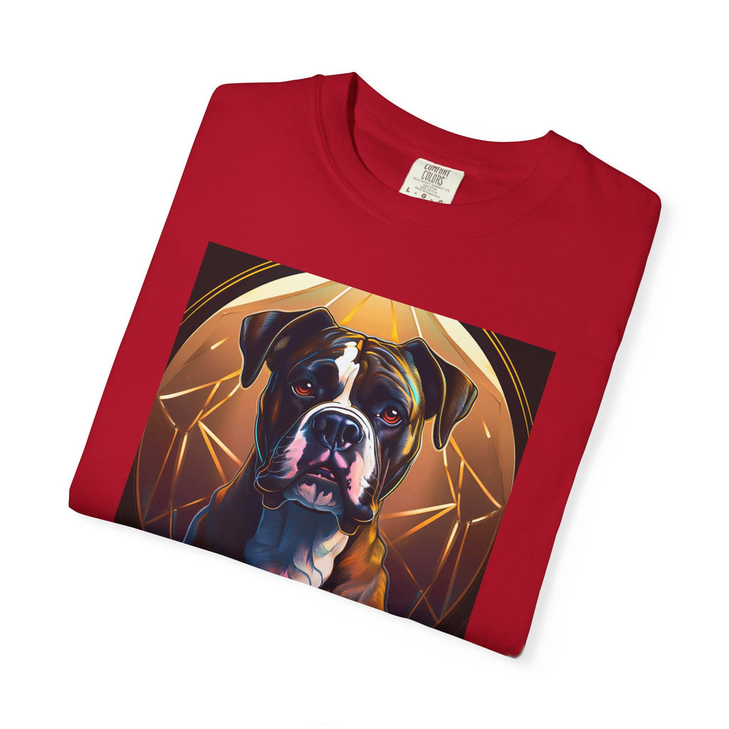 Brindle Gold Boxer Unisex Garment-Dyed T-shirt