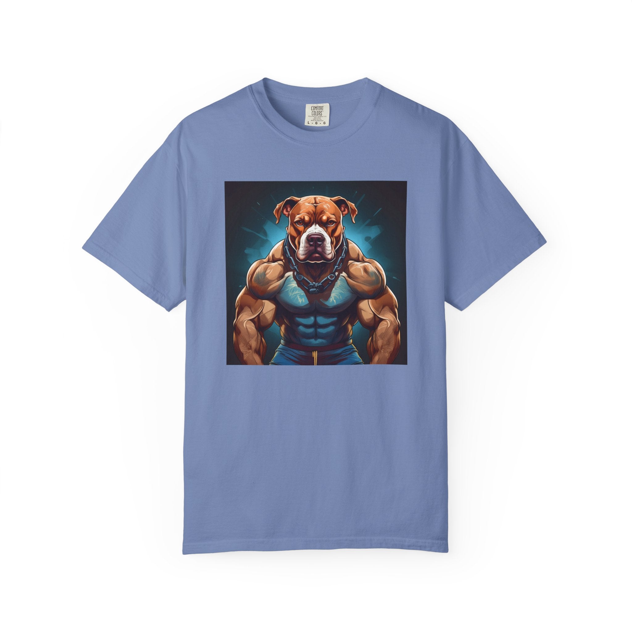 Pitbull Body Builder Unisex Garment-Dyed T-shirt