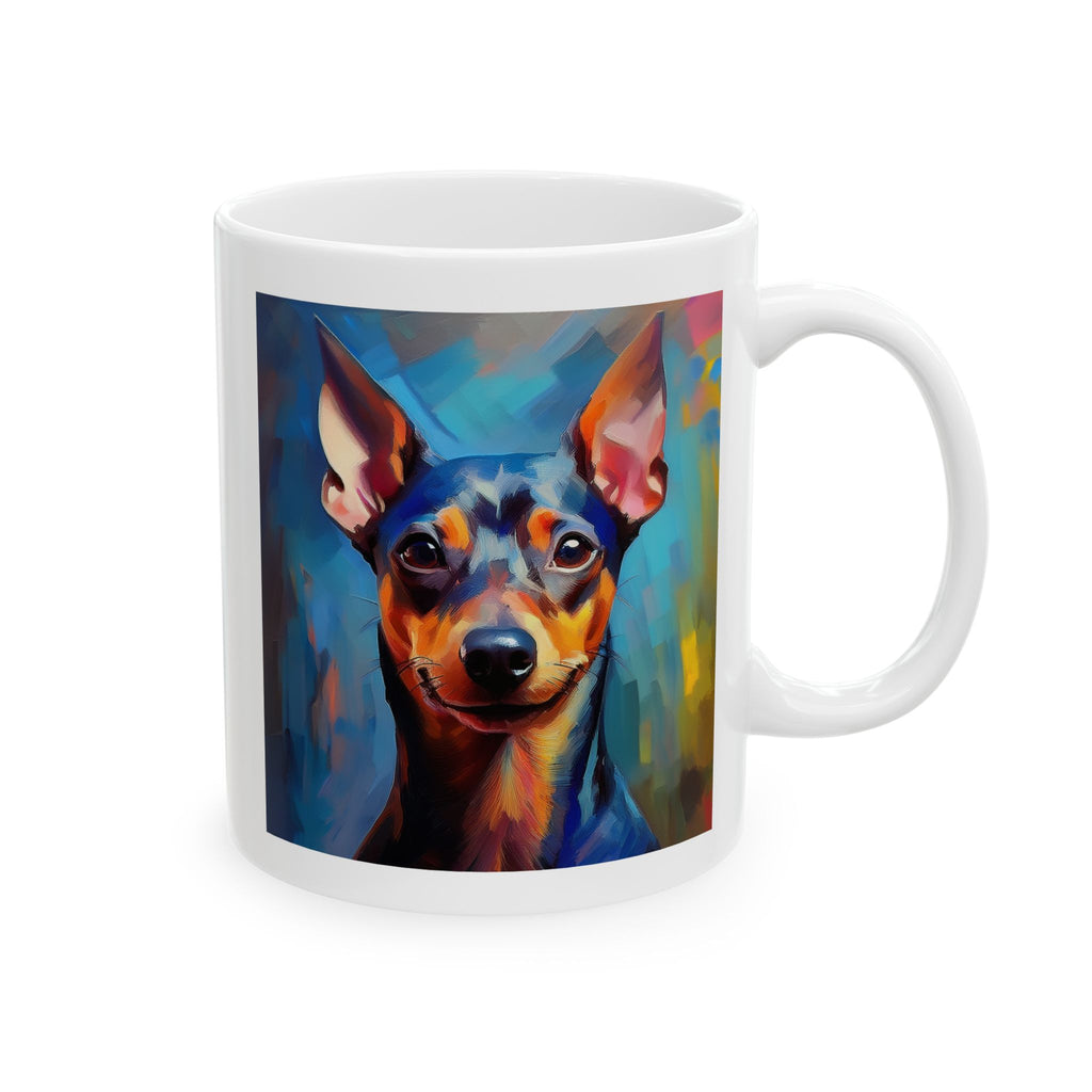 Miniature Pinscher Ceramic Mug, (11oz, 15oz)