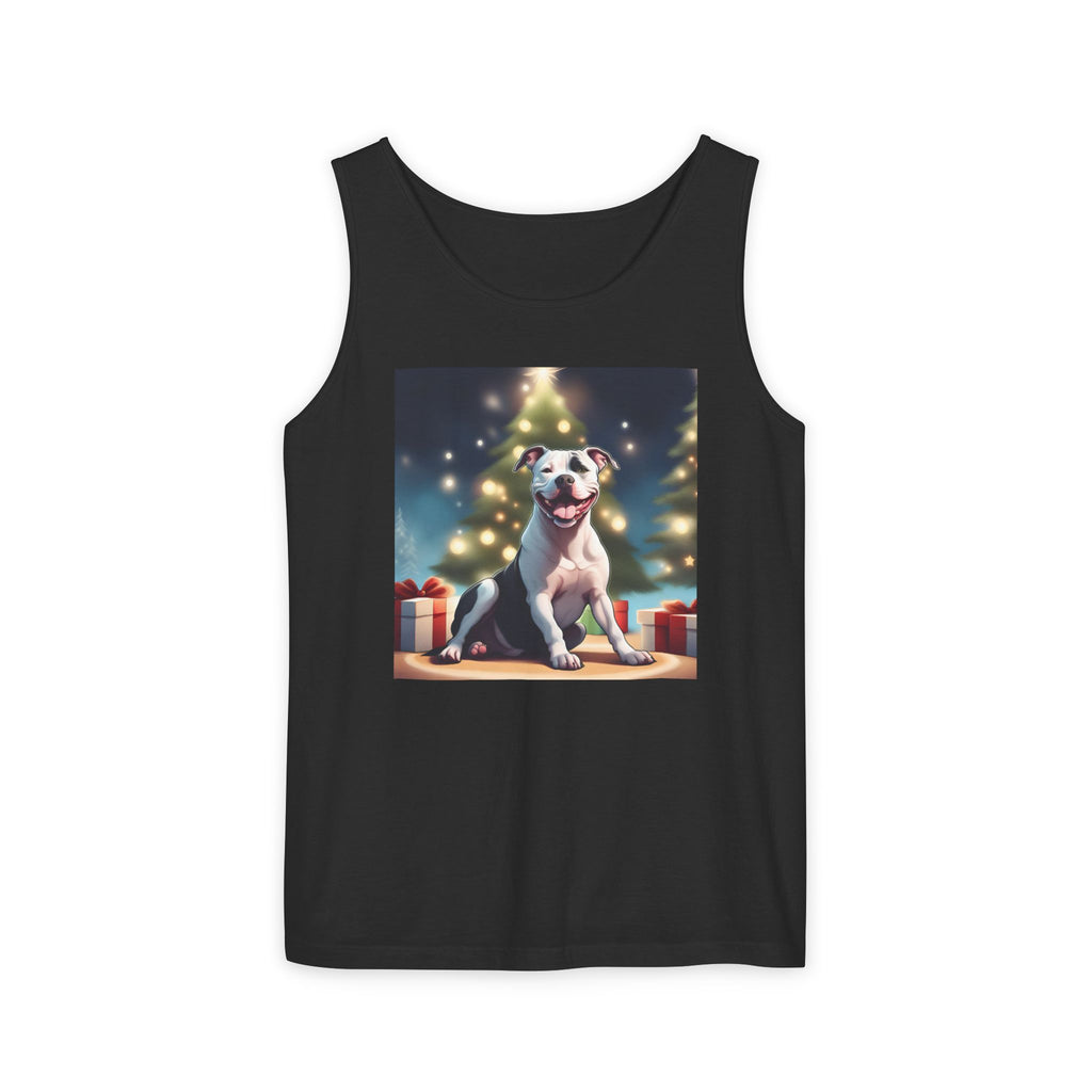 Pit Bull Holiday Unisex Tank Top