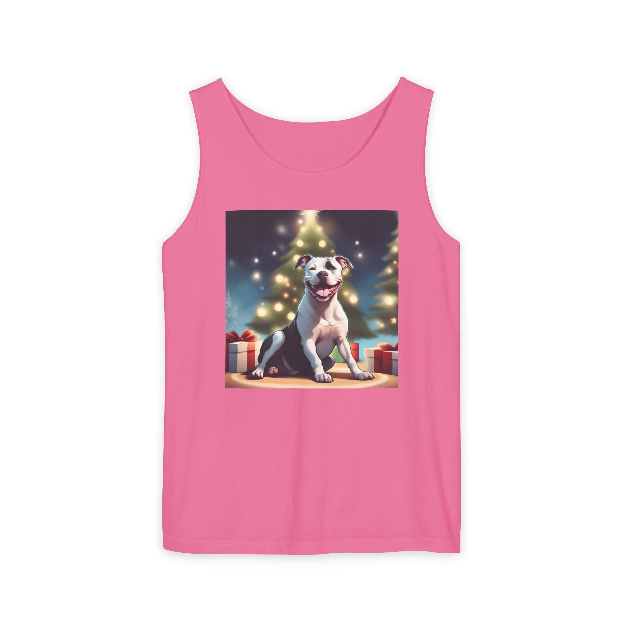 Pit Bull Holiday Unisex Tank Top