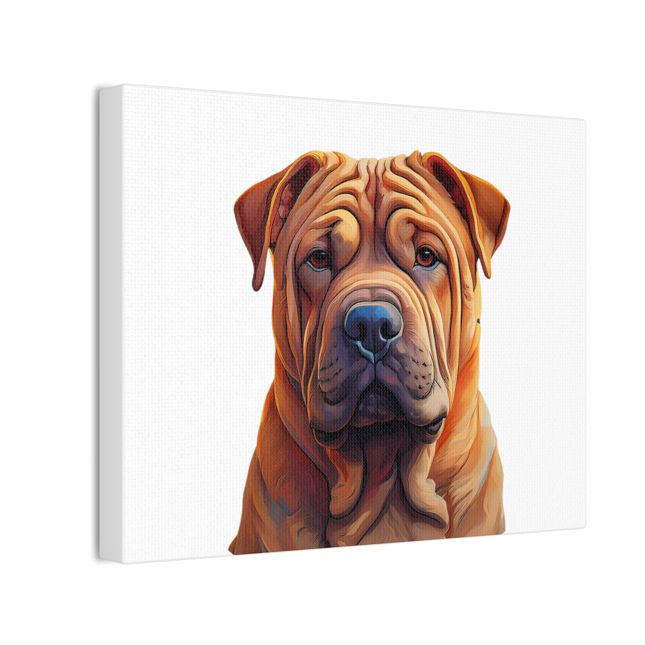 Shar Pei Stretched, 0.75"