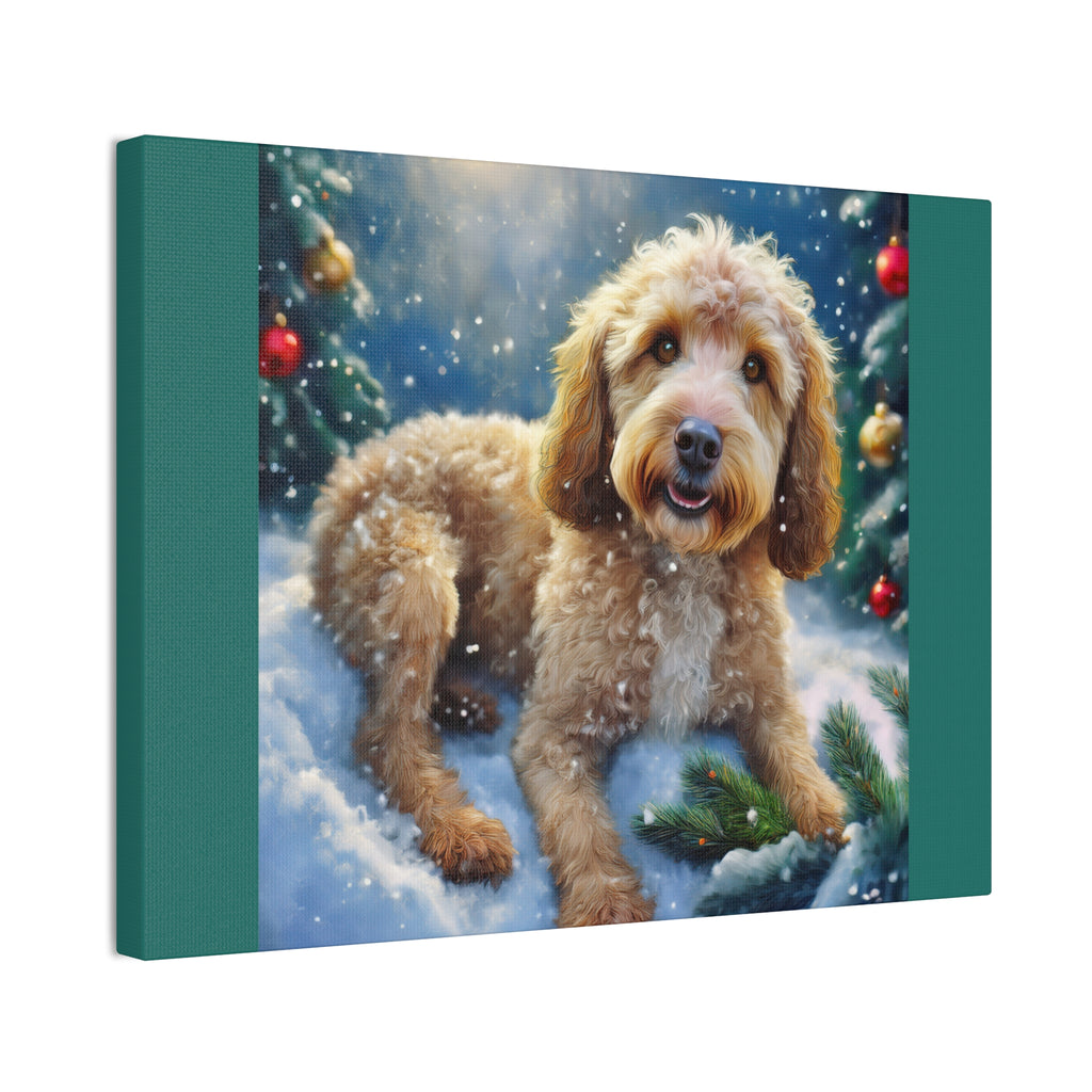 Doodle Holiday Canvas Painting