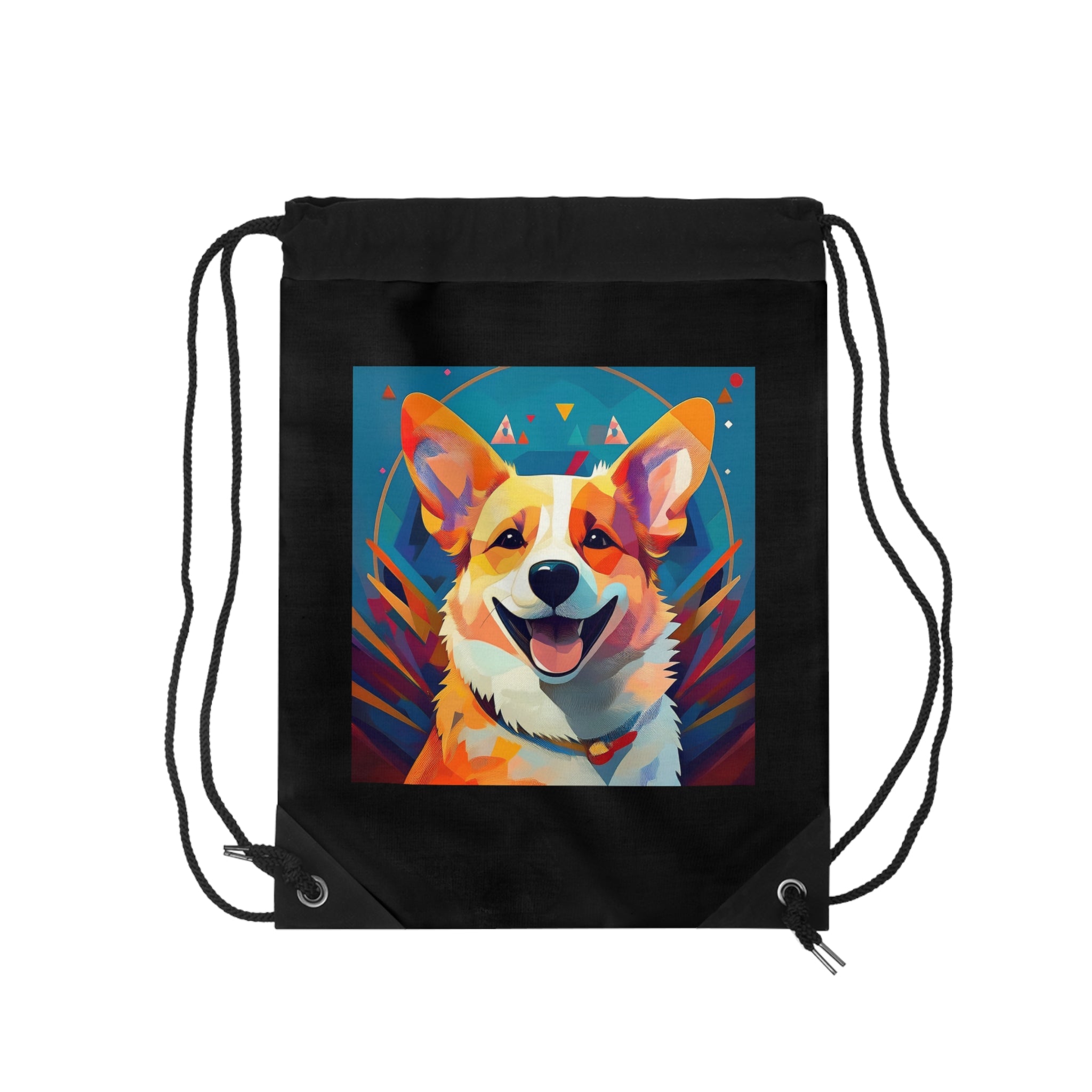 Corgi Drawstring Bag