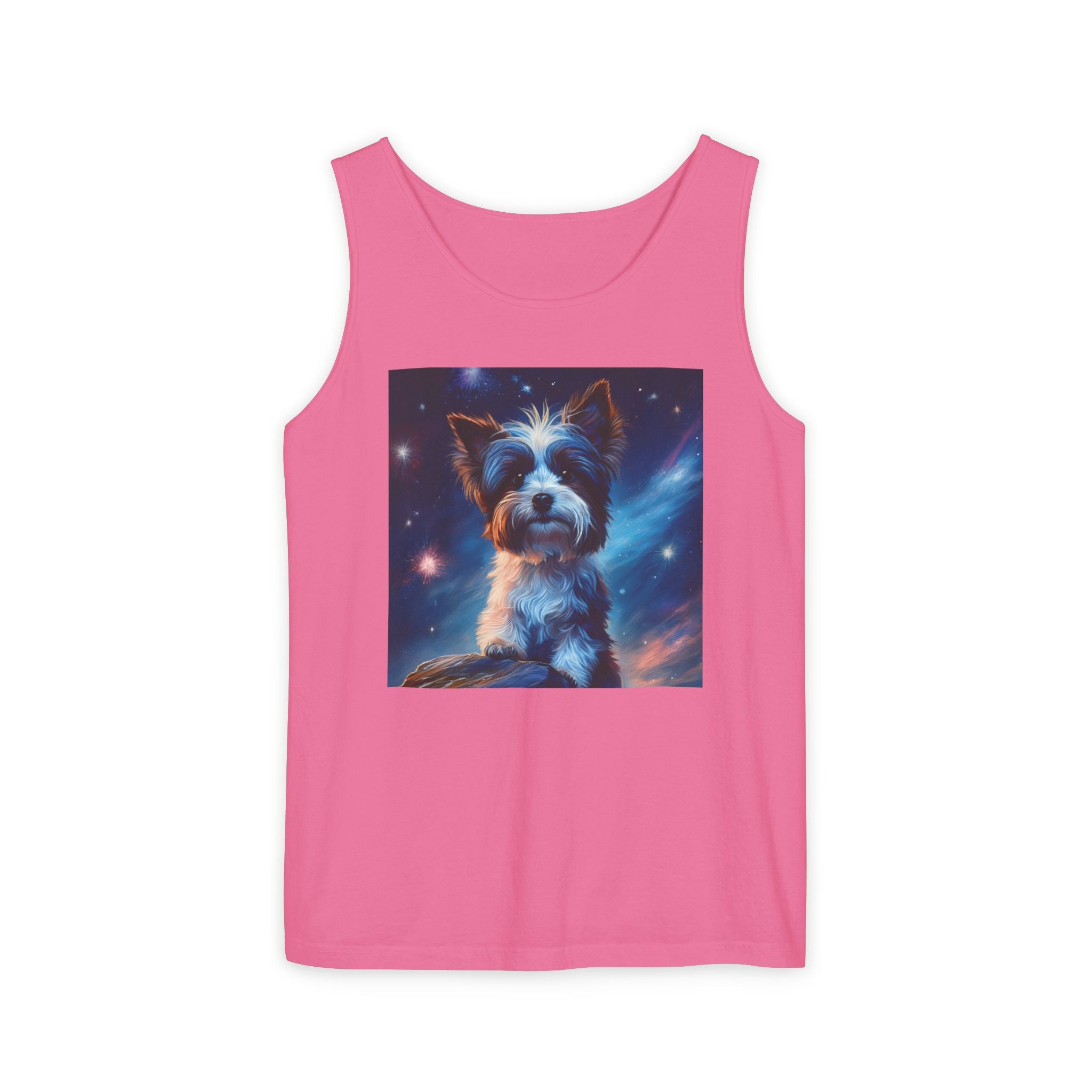 Biewer Terrier Stary Night Unisex Tank Top
