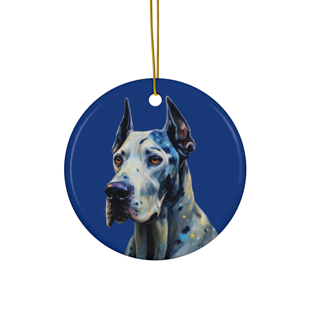 Great Dane Ceramic Ornament