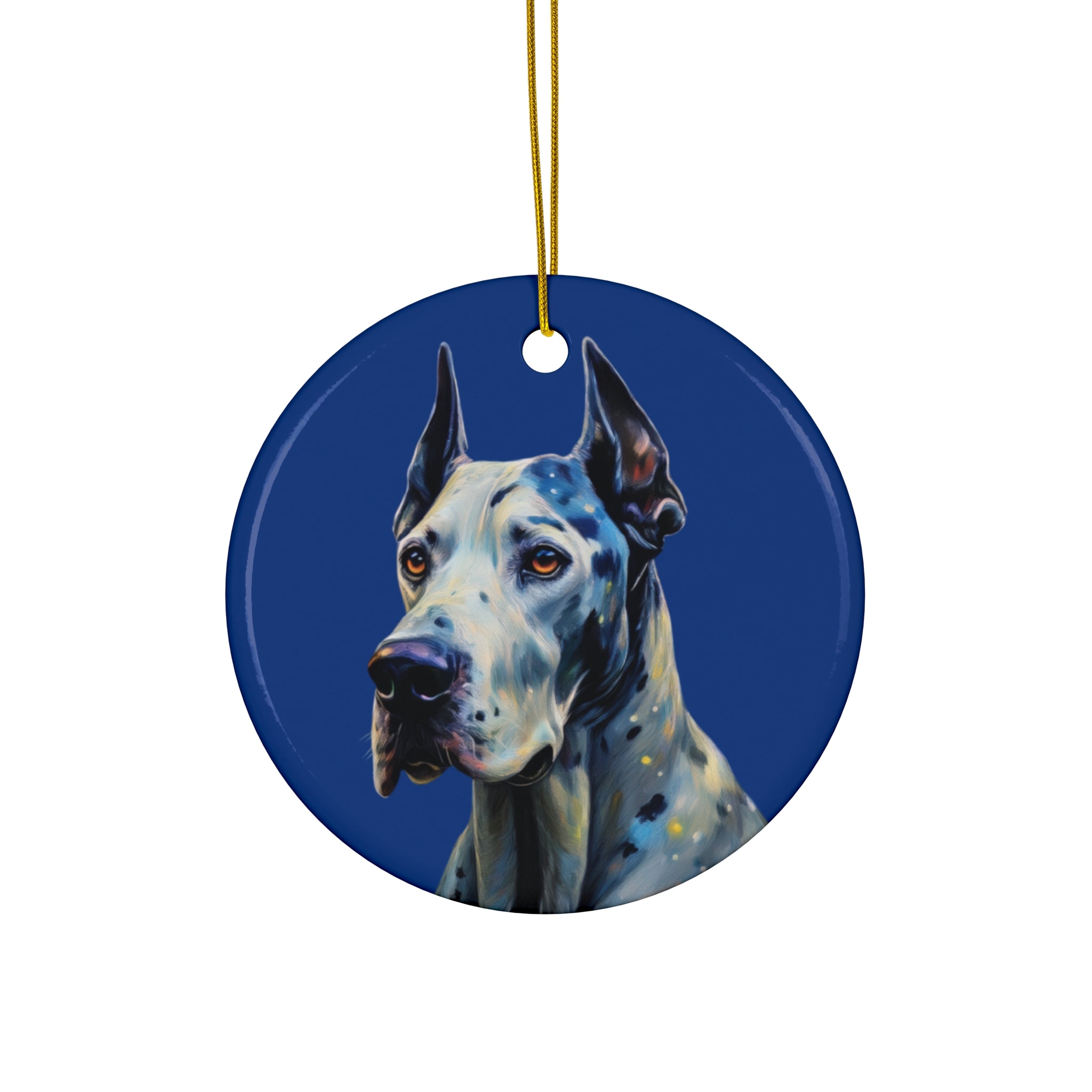 Great Dane Ceramic Ornament