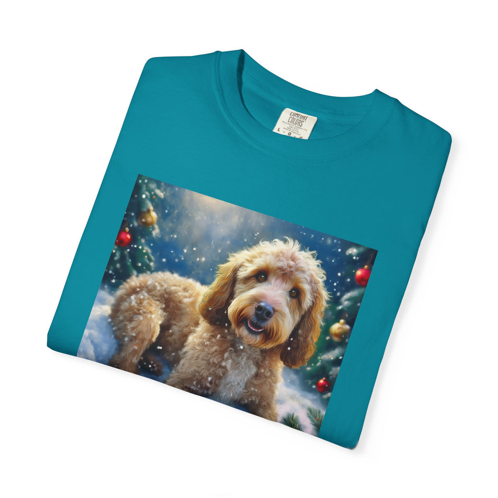 Doodle Holiday Unisex Garment-Dyed T-shirt