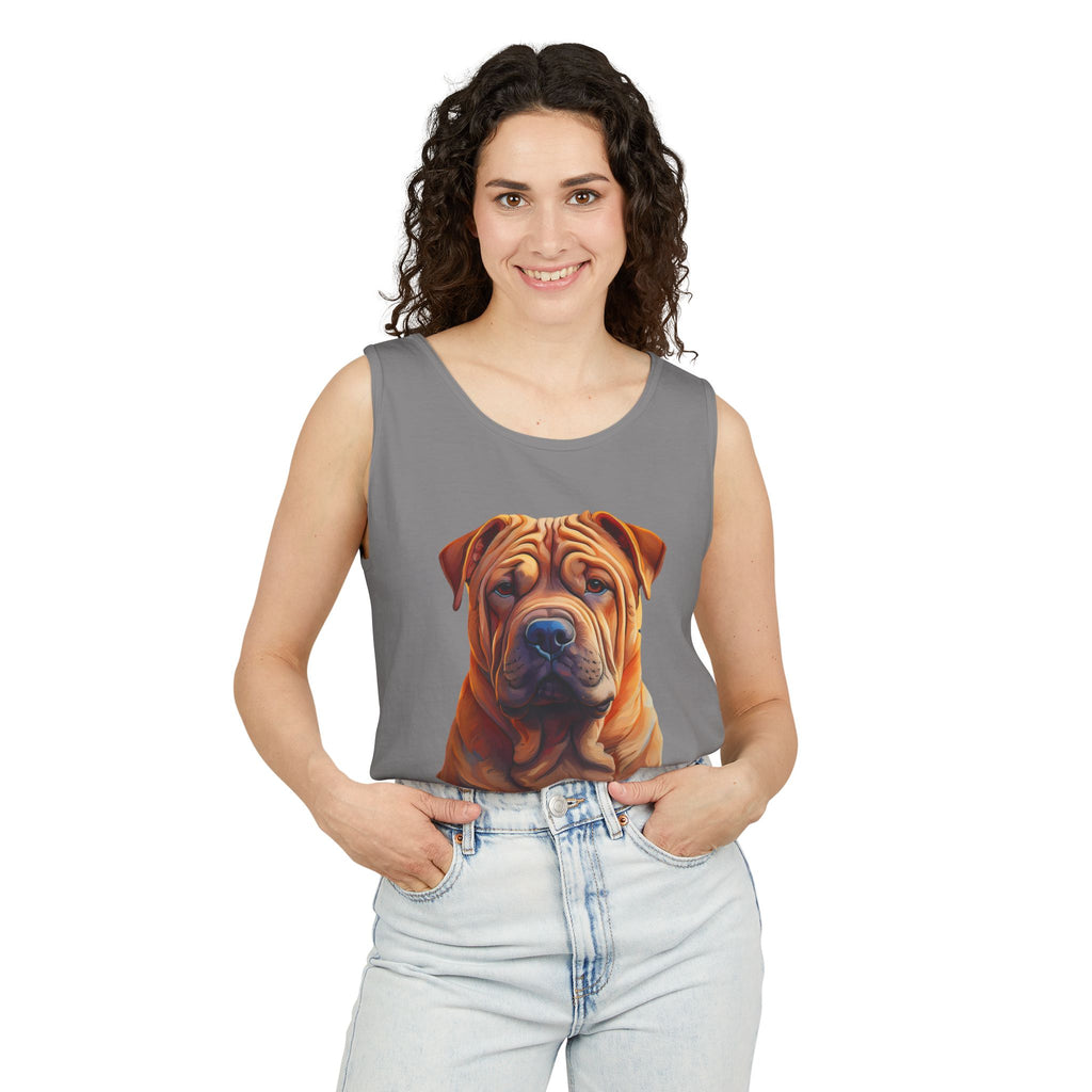 Shar Pei Unisex Tank Top