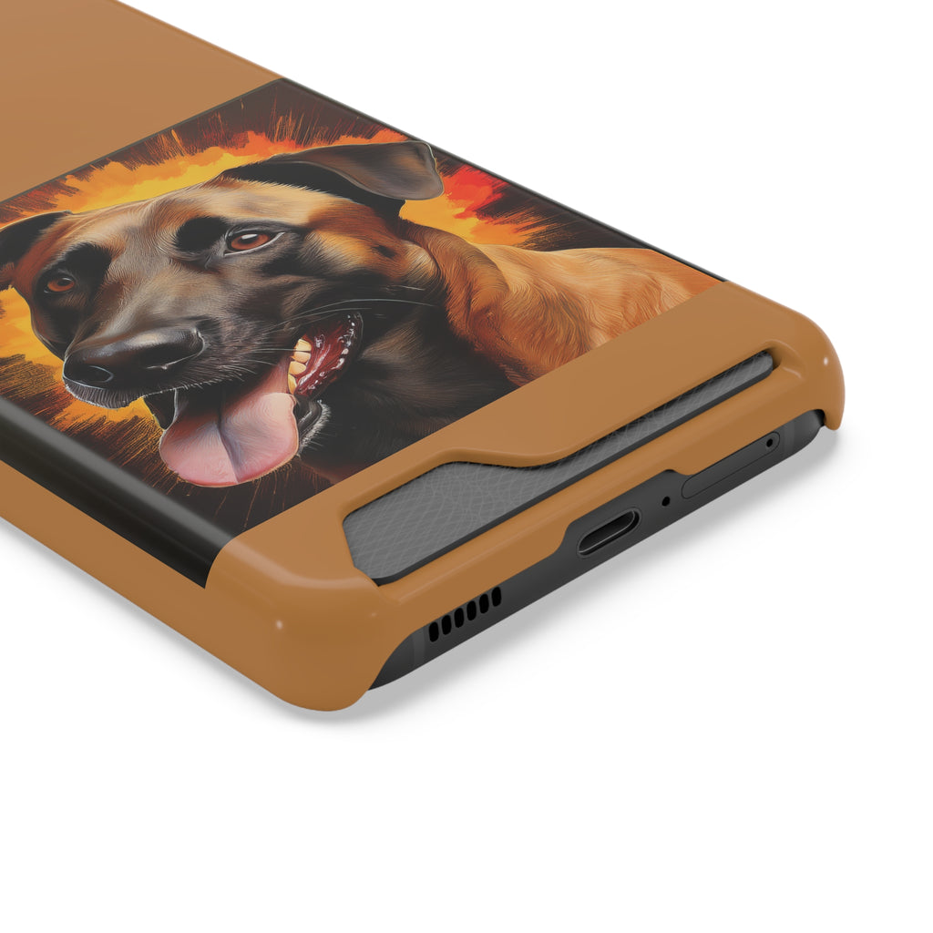 Belgian Malinois Shepherd Phone Case with Card Holder
