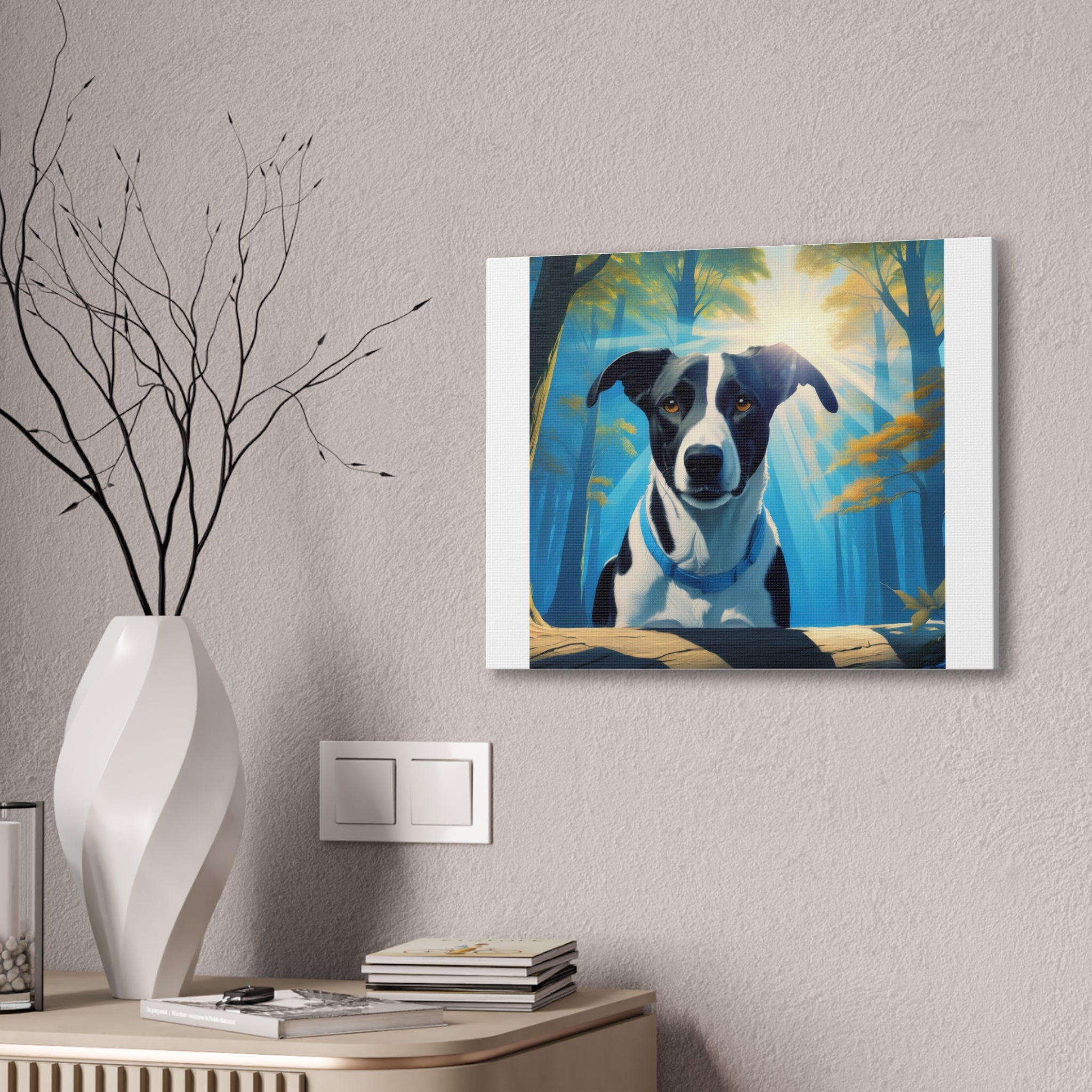 Coonhound Forest Stretched, 0.75"