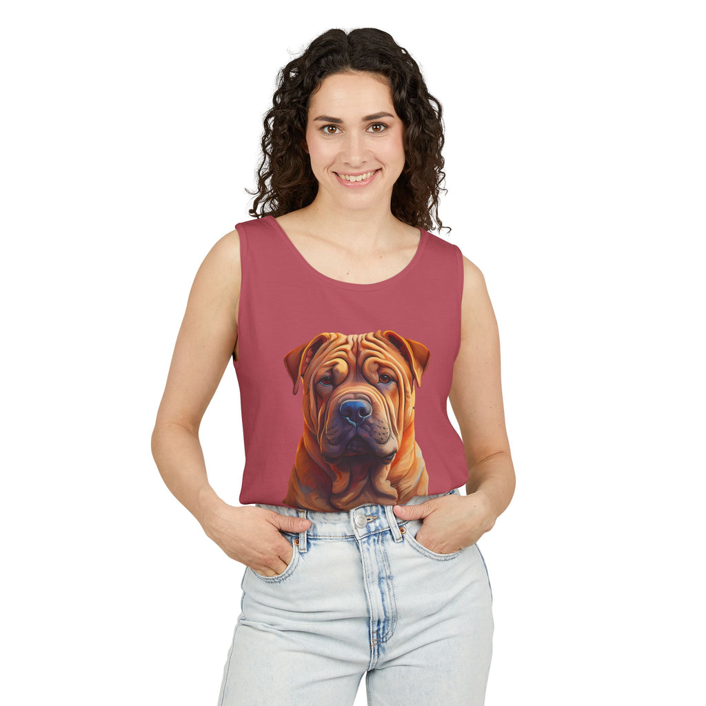 Shar Pei Unisex Tank Top