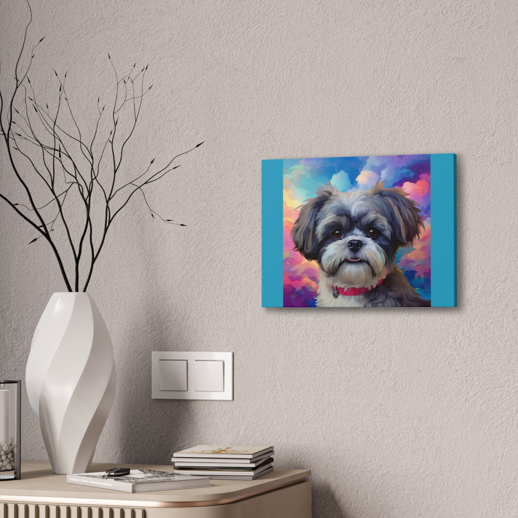 Shih Tzu Canvas Painting