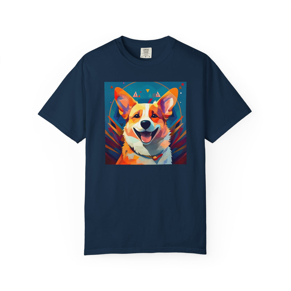 Corgi Unisex Garment-Dyed T-shirt