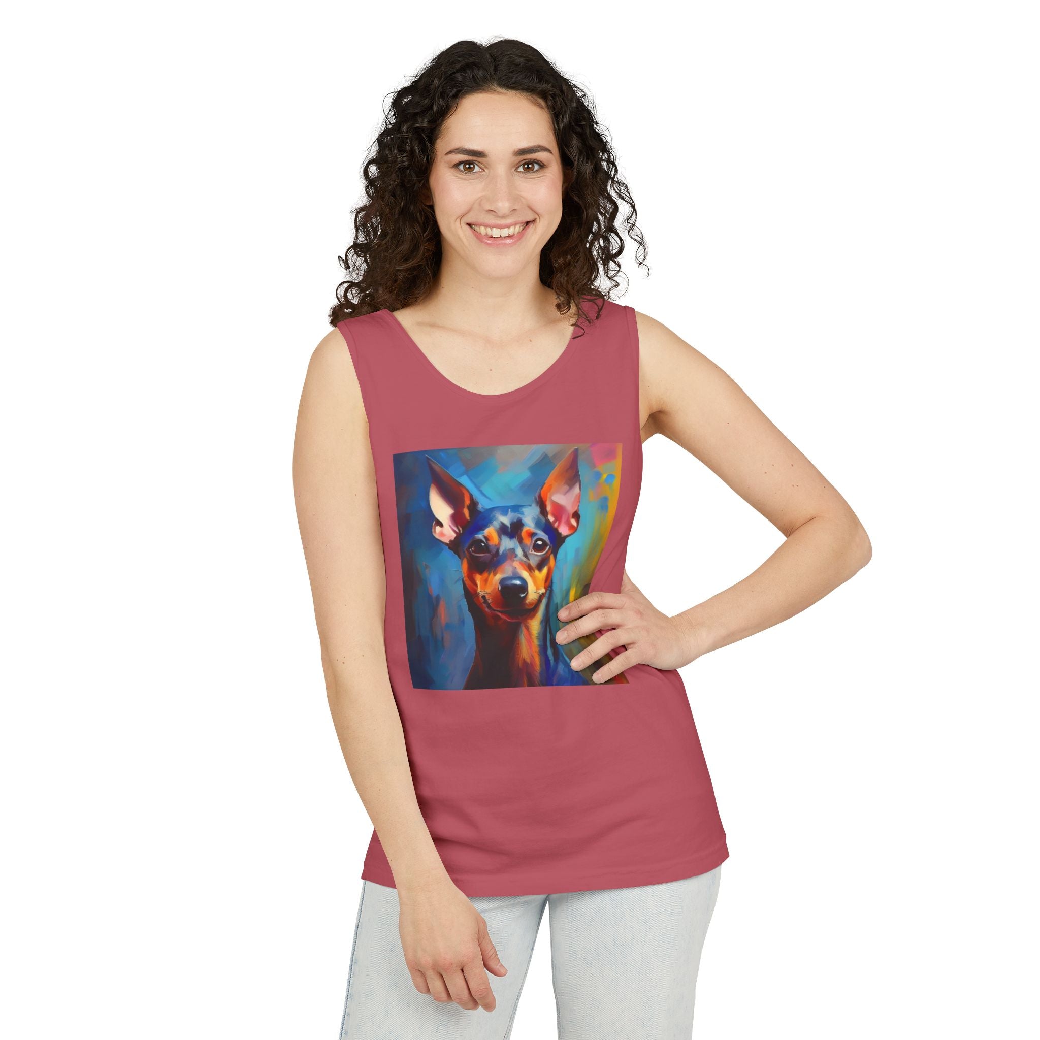Miniature Pinscher Unisex Tank Top
