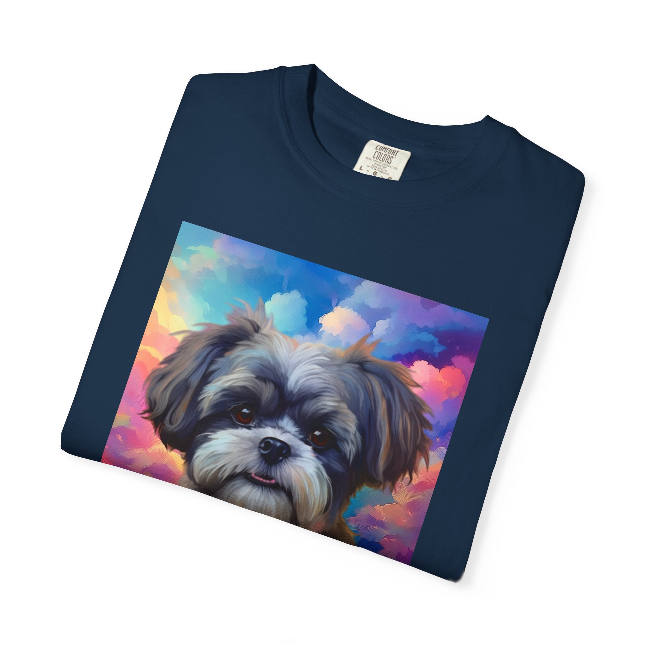 Shih Tzu Unisex Garment-Dyed T-shirt