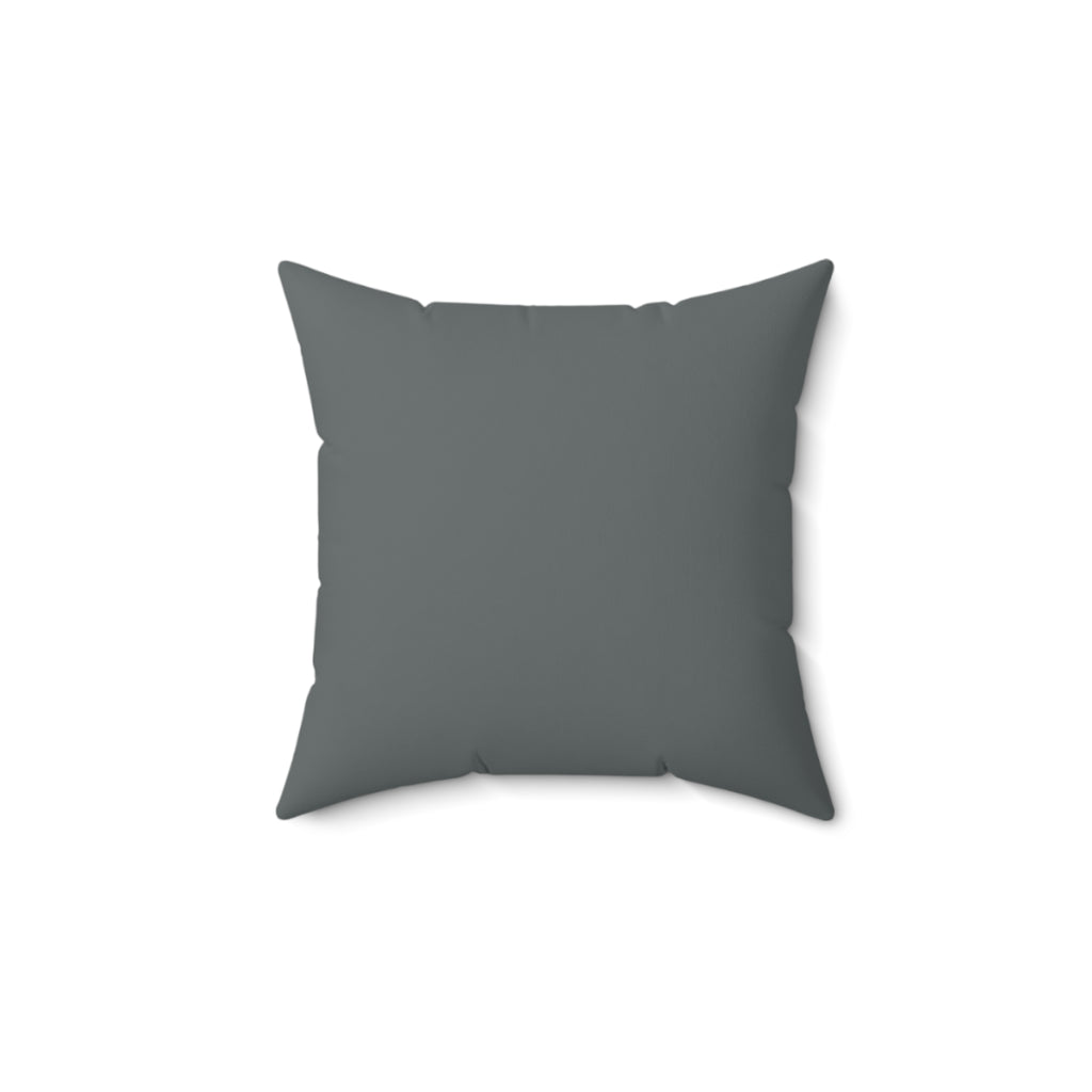 Doodle Golf Cart Polyester Square Pillow