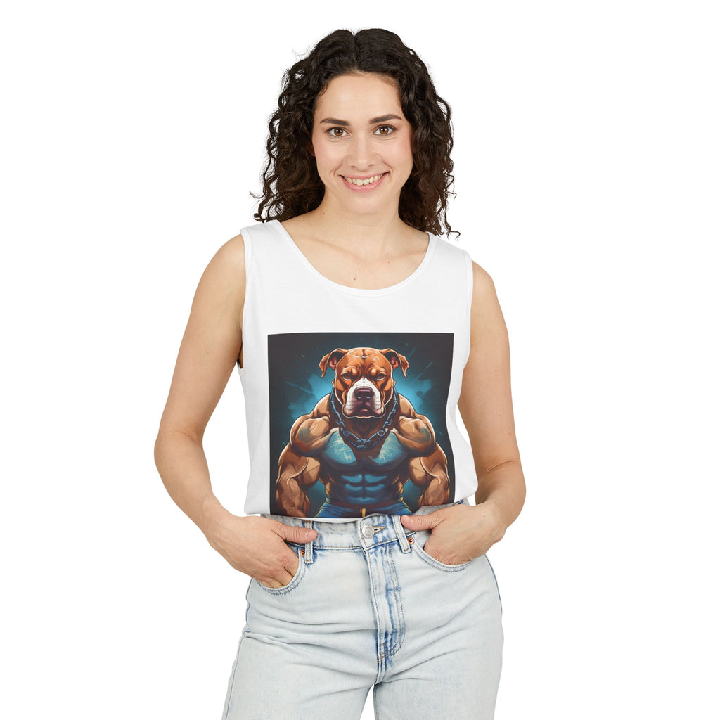 Pitbull Body Builder Unisex Tank Top