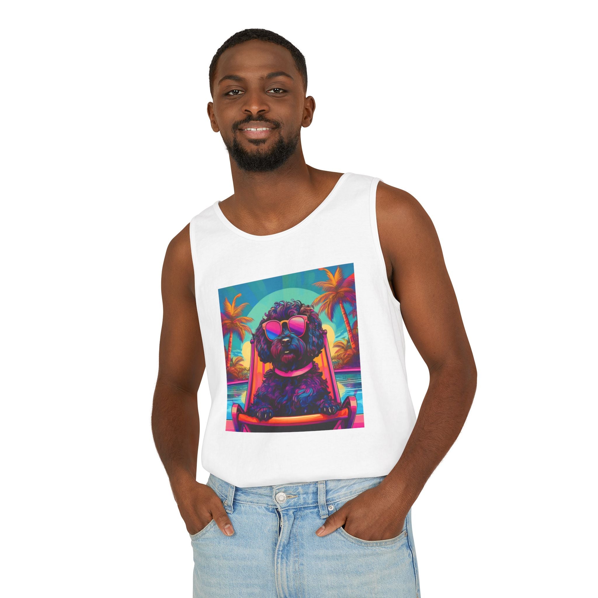 Doodle Poolside Tank Top