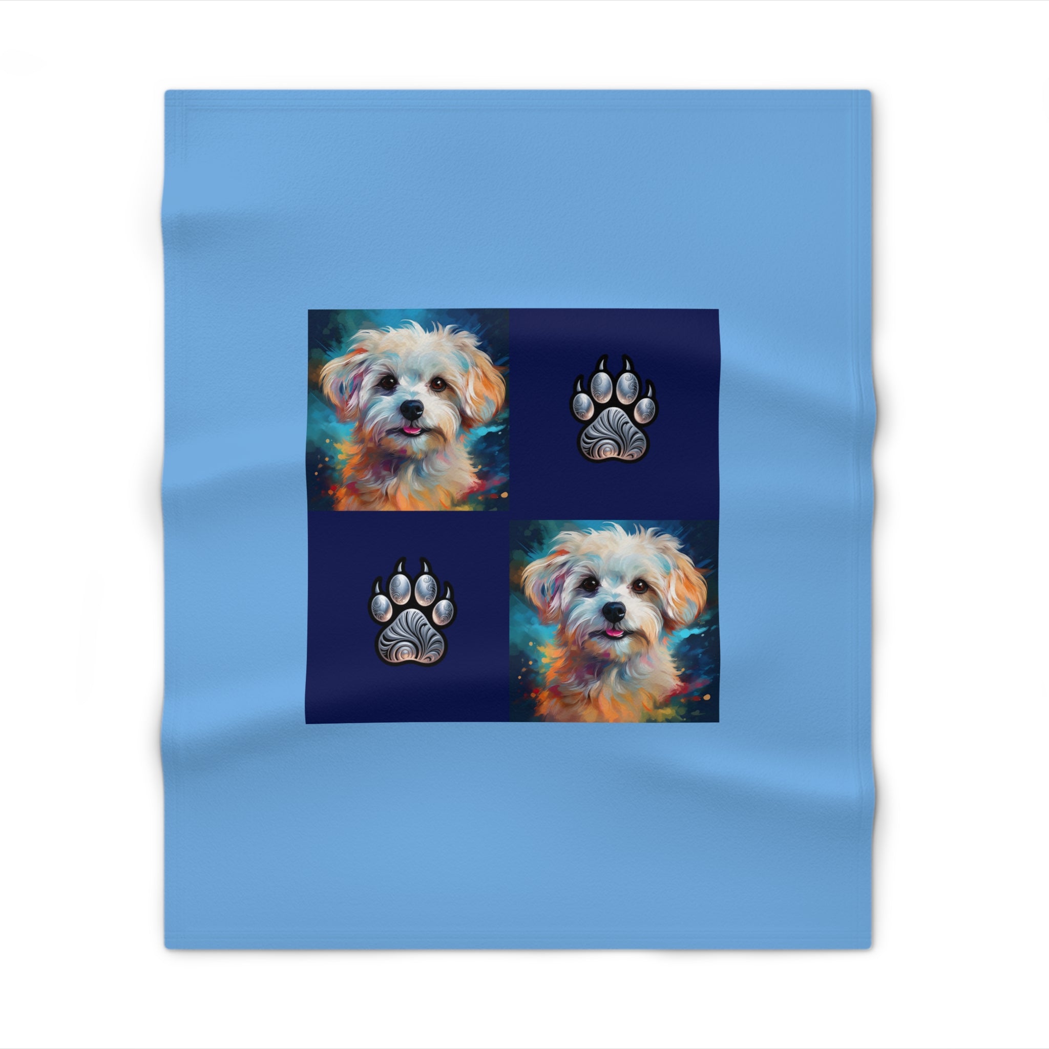 Maltese Throw Blanket