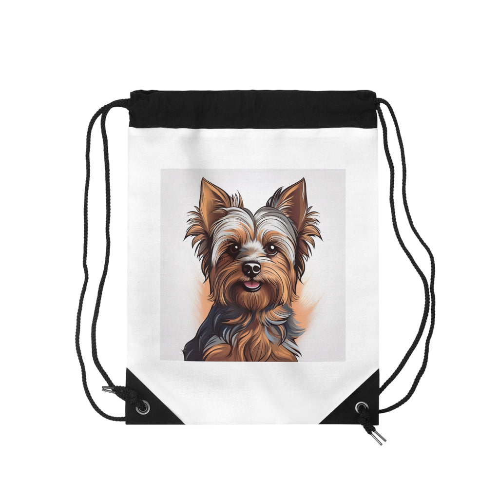 Yorkie Drawstring Bag