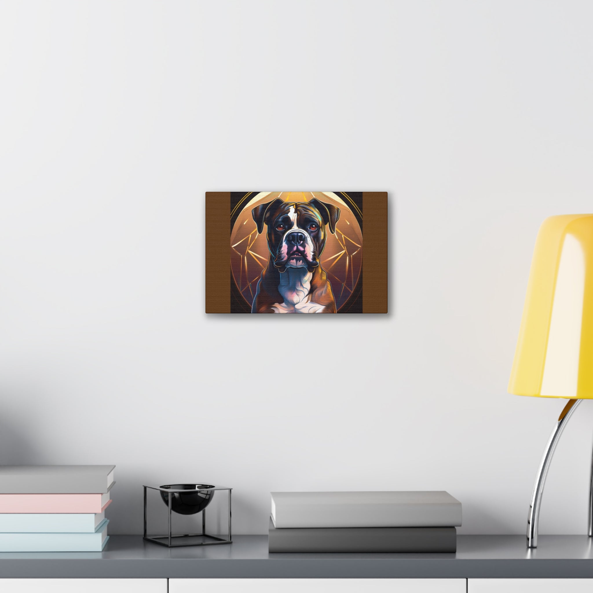Brindle Gold Canvas Painting