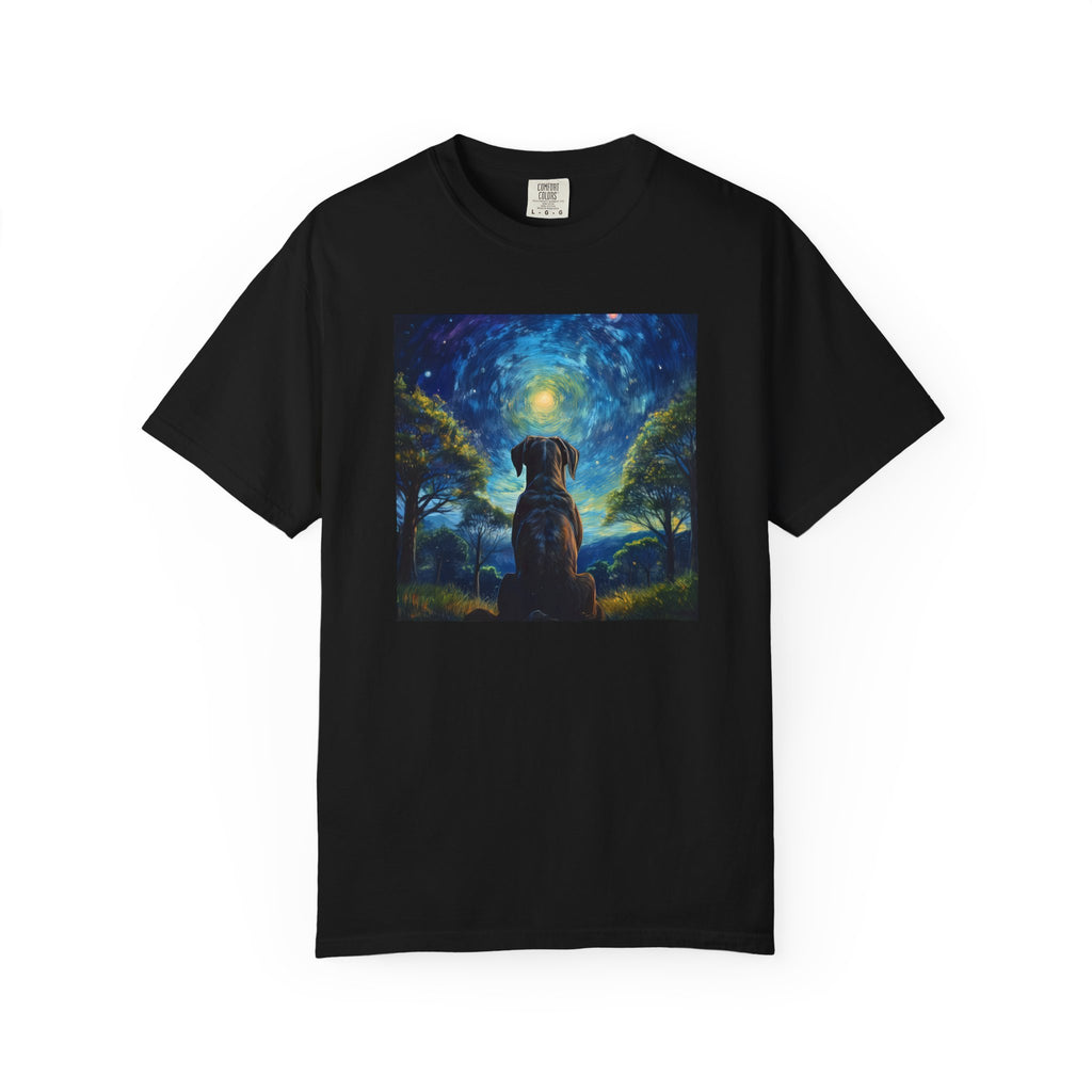 Moonlit Thoughts Unisex Garment-Dyed T-shirt