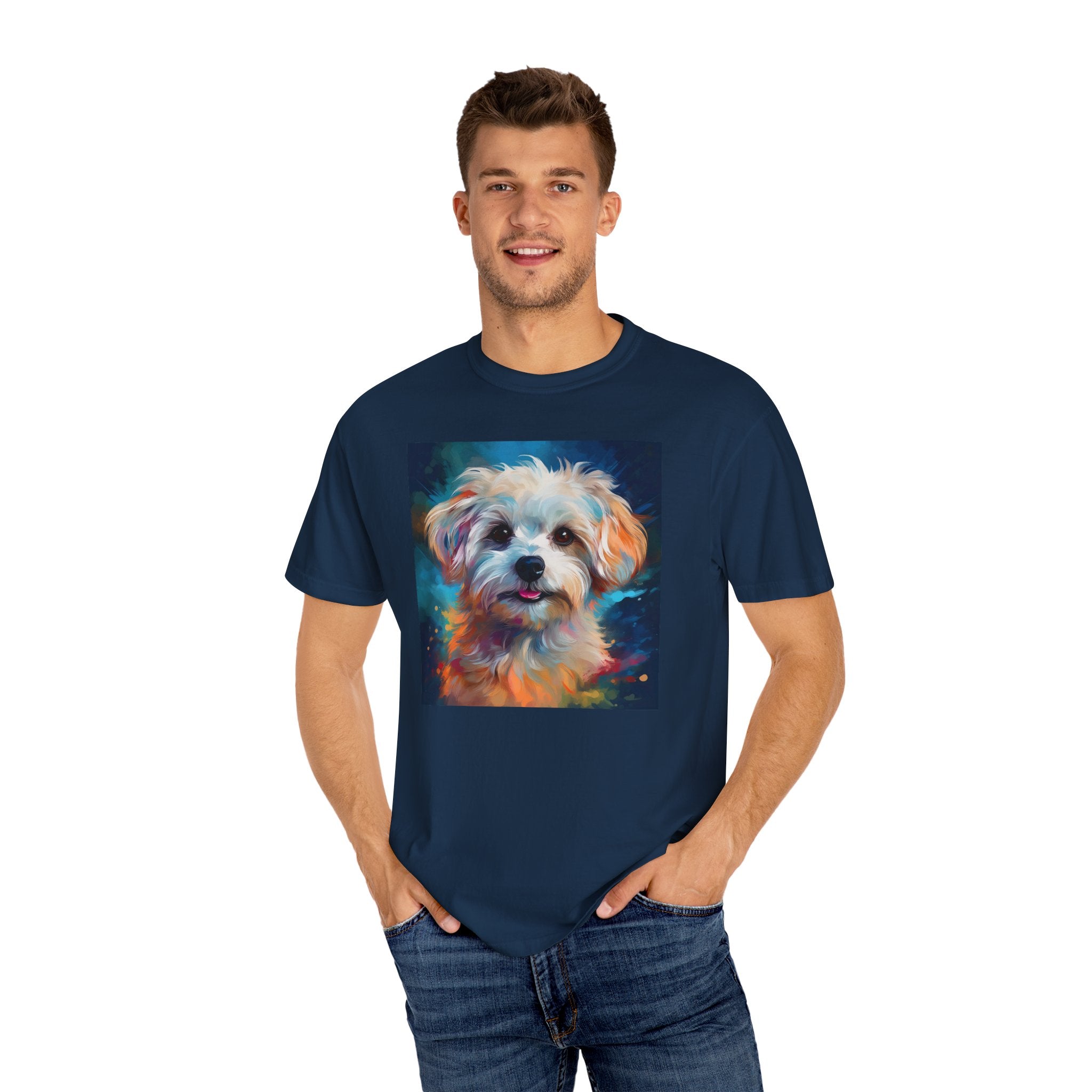 Maltese Unisex Garment-Dyed T-shirt